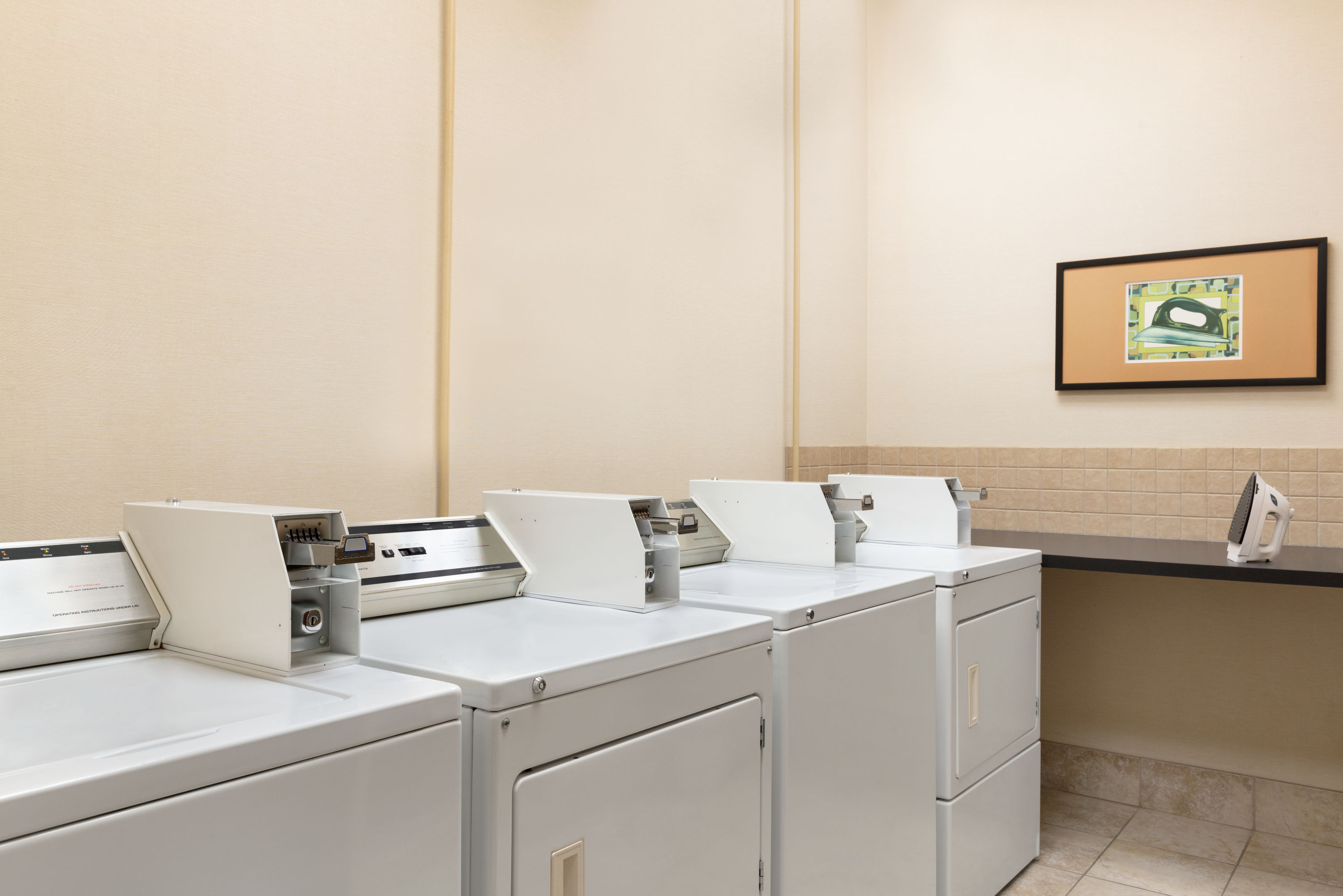 Laundry facilities at Ramada by Wyndham Drayton Valley in Drayton Valley, Alberta