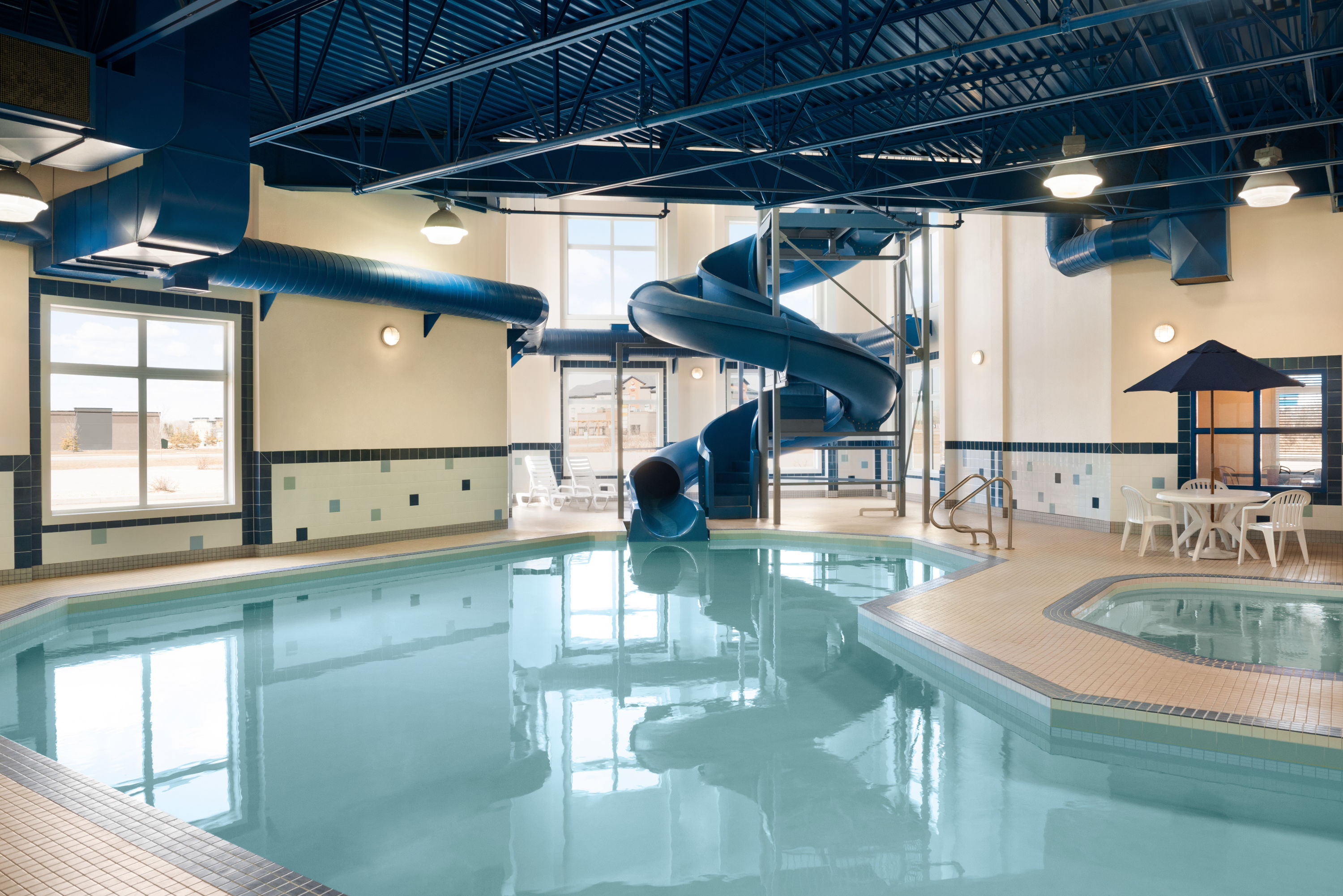 Pool at the Ramada by Wyndham Drayton Valley in Drayton Valley, Alberta