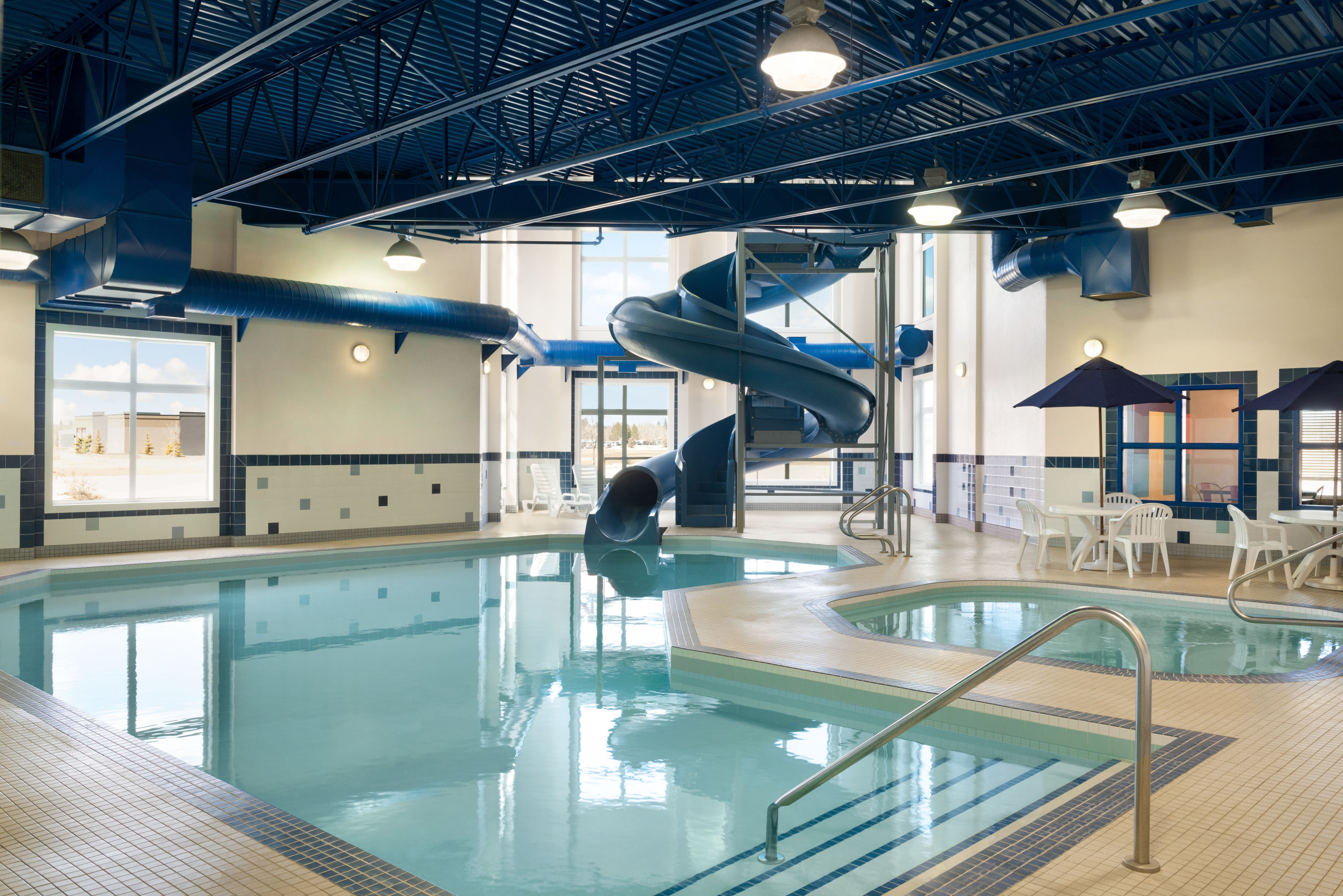 Pool at the Ramada by Wyndham Drayton Valley in Drayton Valley, Alberta