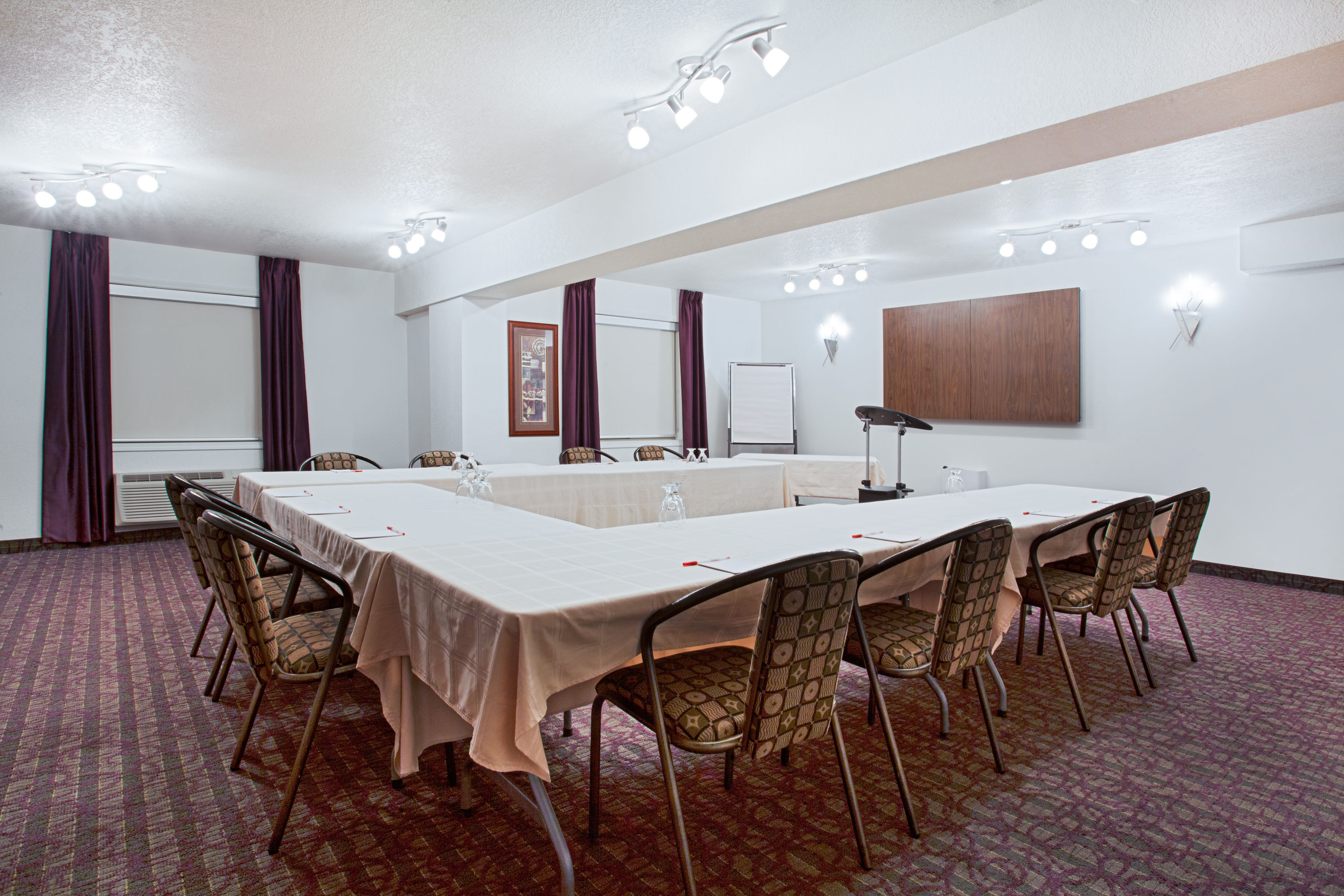 Meeting room at Ramada by Wyndham Red Deer Hotel & Suites in Red Deer, Alberta