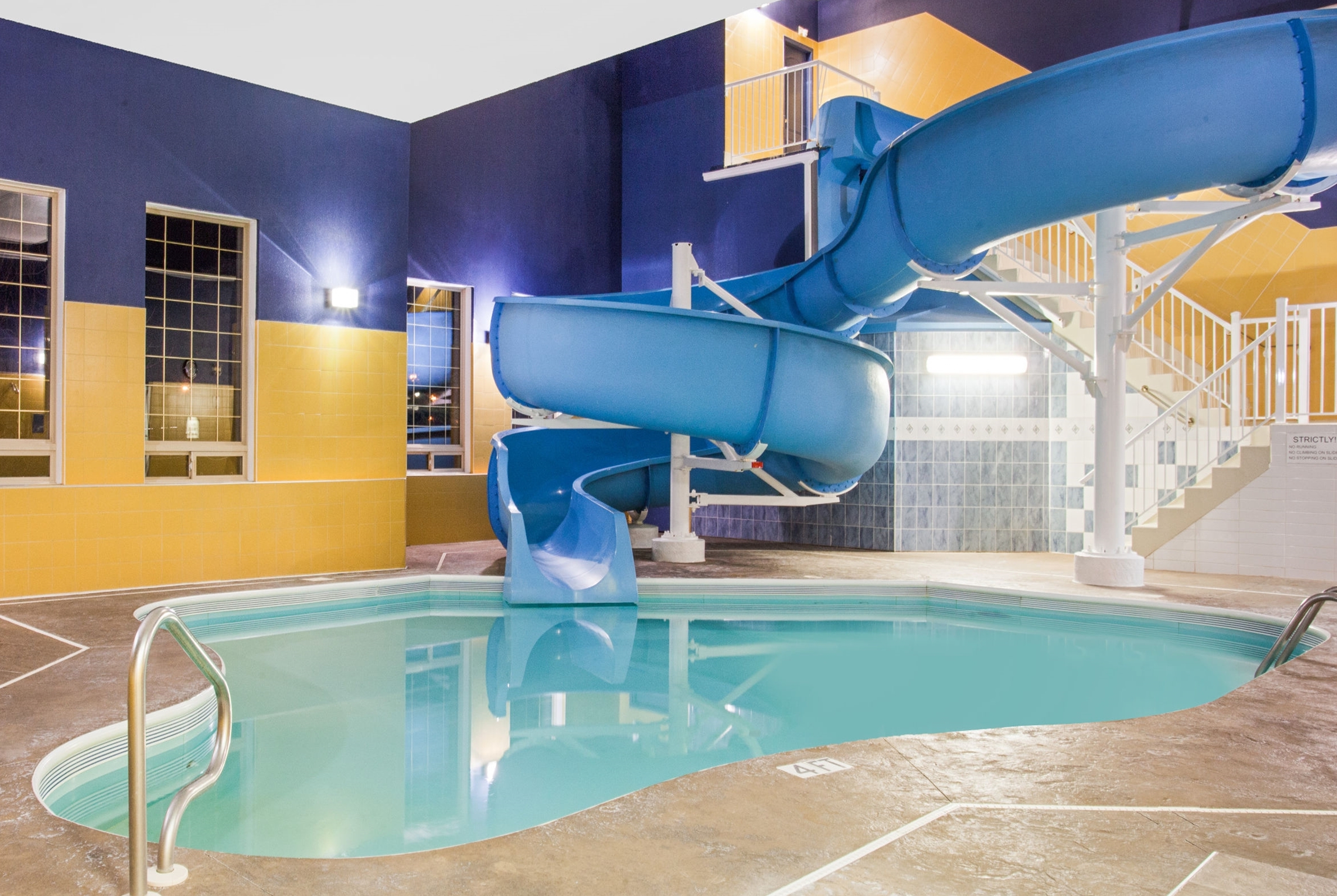 Pool at the Ramada by Wyndham Red Deer Hotel & Suites in Red Deer, Alberta