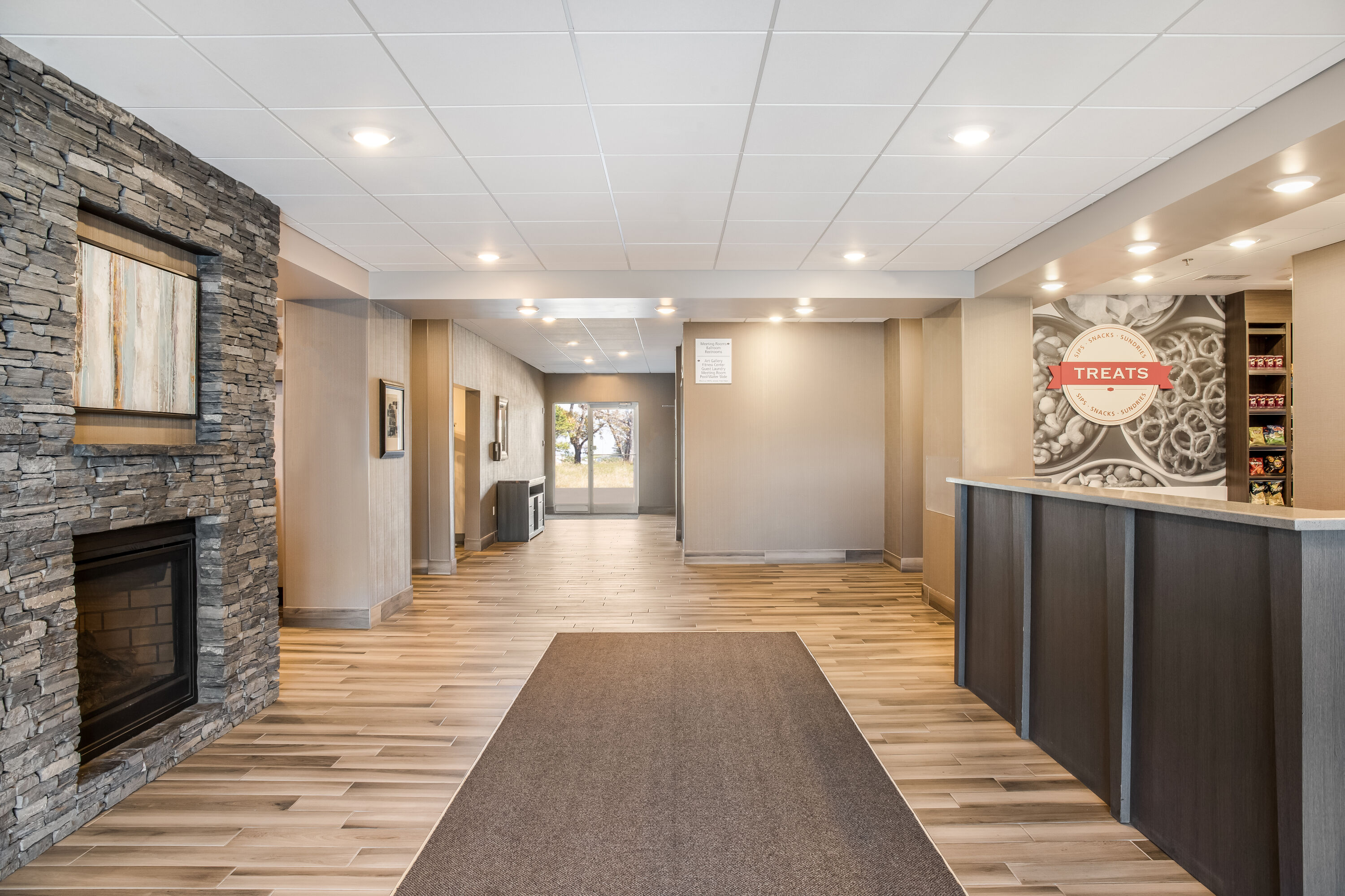 Ramada by Wyndham St. Paul AB reception in St Paul, Alberta