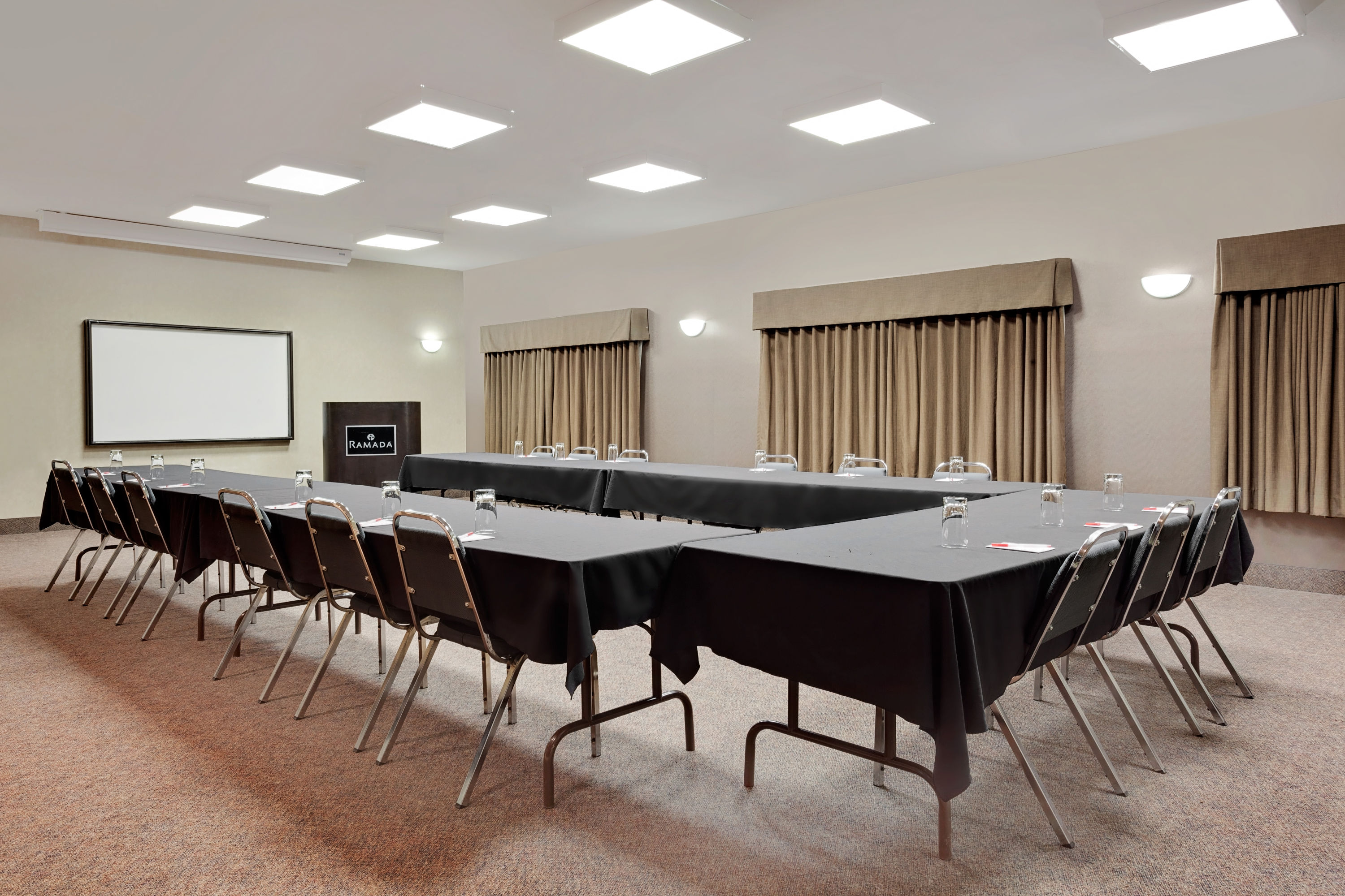 Meeting room at Ramada by Wyndham Stettler in Stettler, Alberta