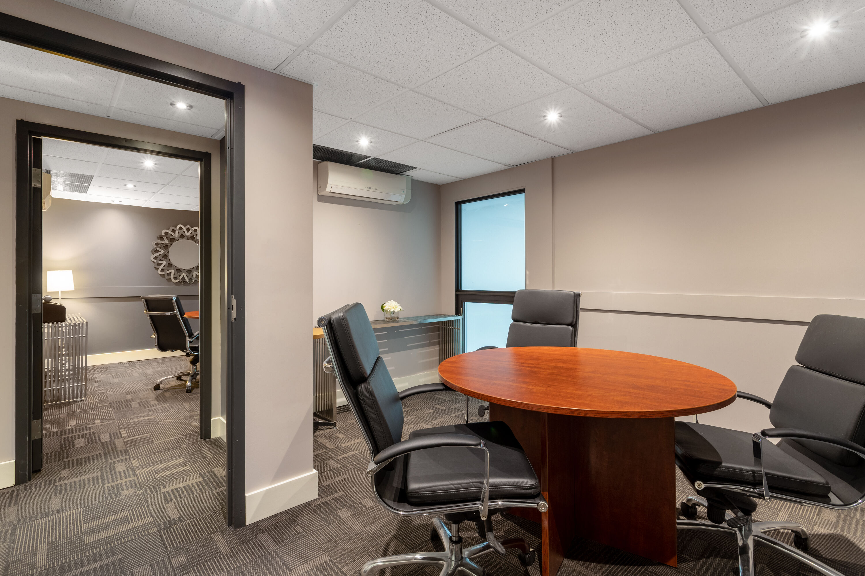 Meeting room at Ramada by Wyndham Northern Grand Hotel & Conference Centre in Fort St John, British Columbia