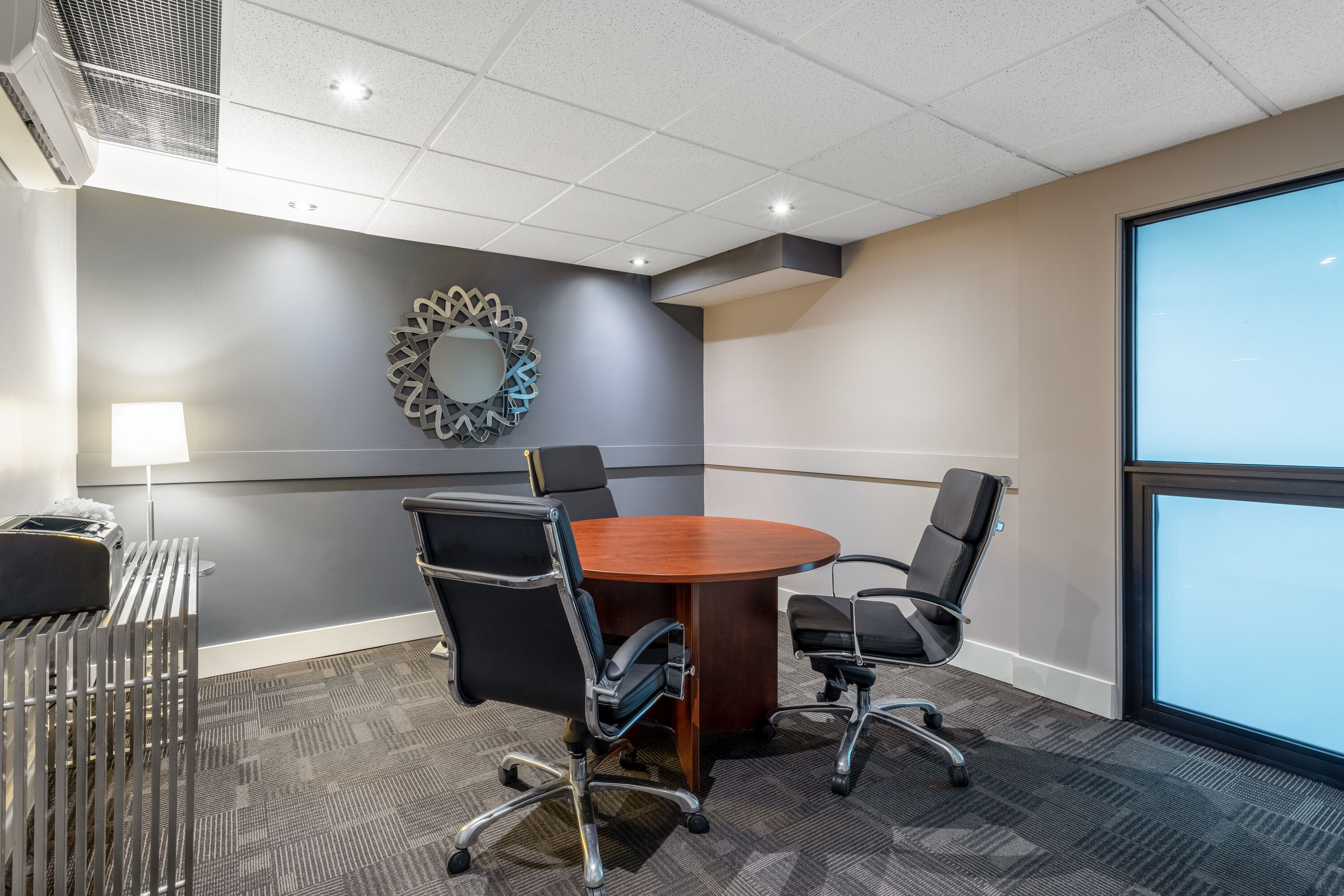 Meeting room at Ramada by Wyndham Northern Grand Hotel & Conference Centre in Fort St John, British Columbia