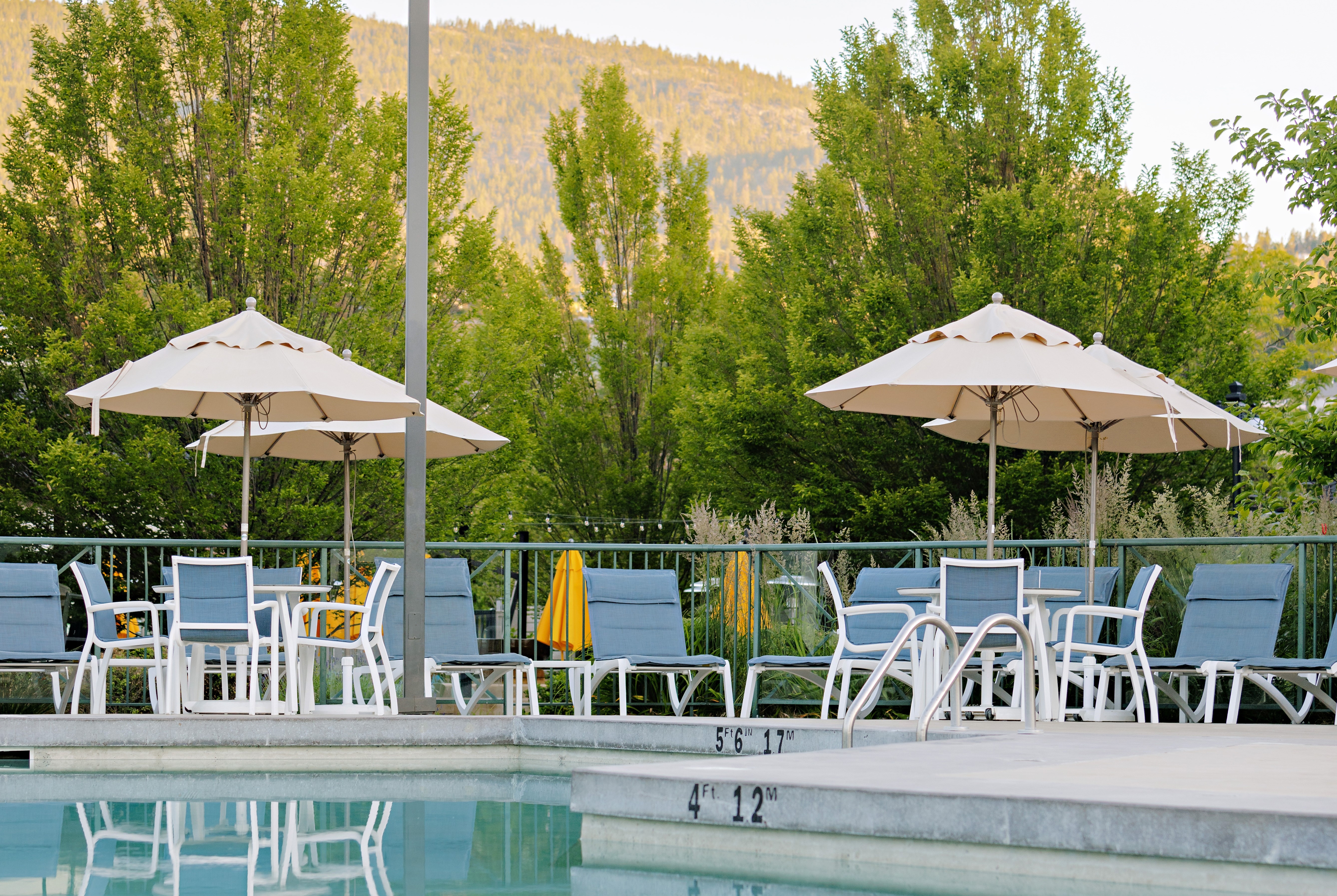 Pool at the Balcomo, a Ramada by Wyndham in Penticton, British Columbia