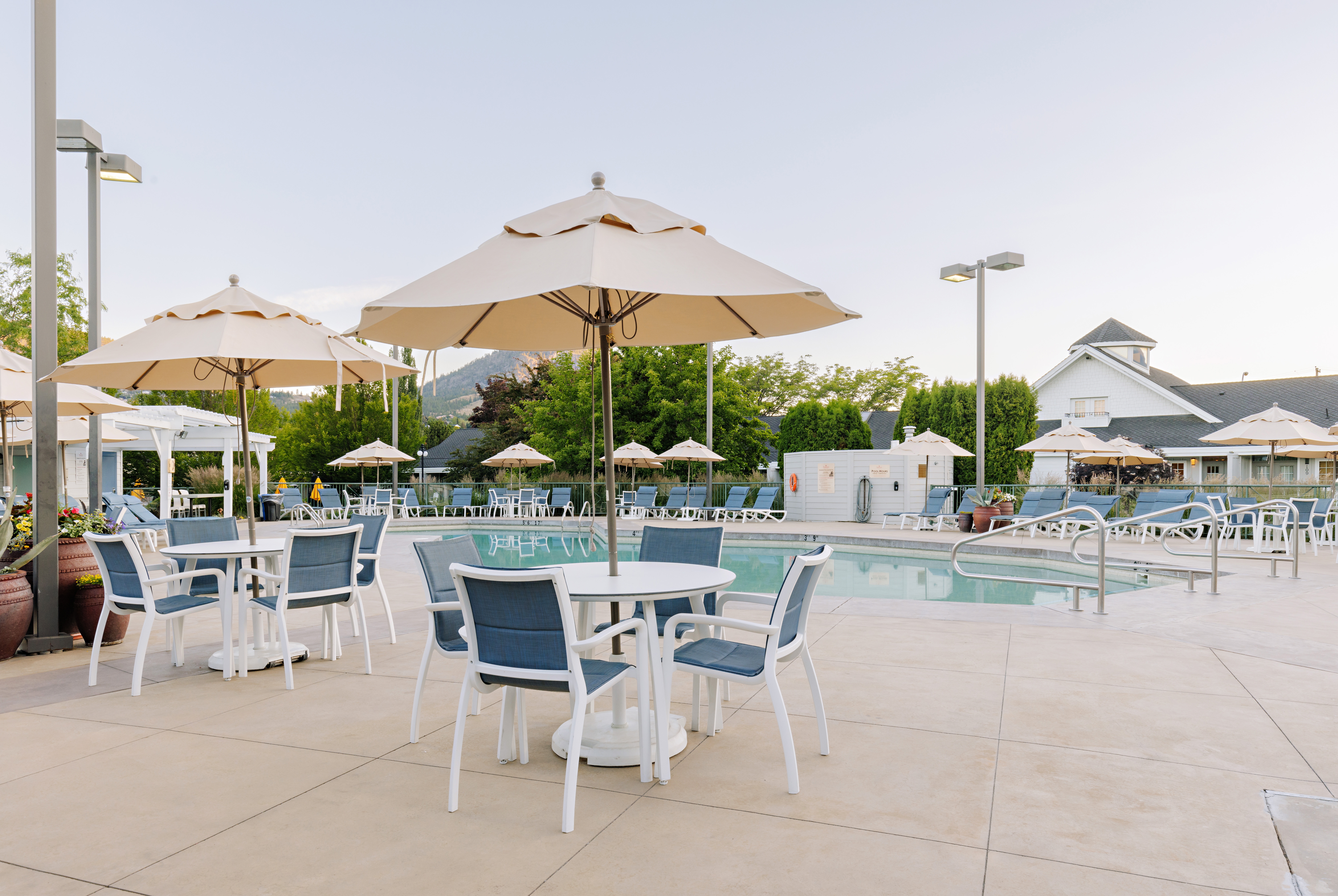 Pool at the Balcomo, a Ramada by Wyndham in Penticton, British Columbia