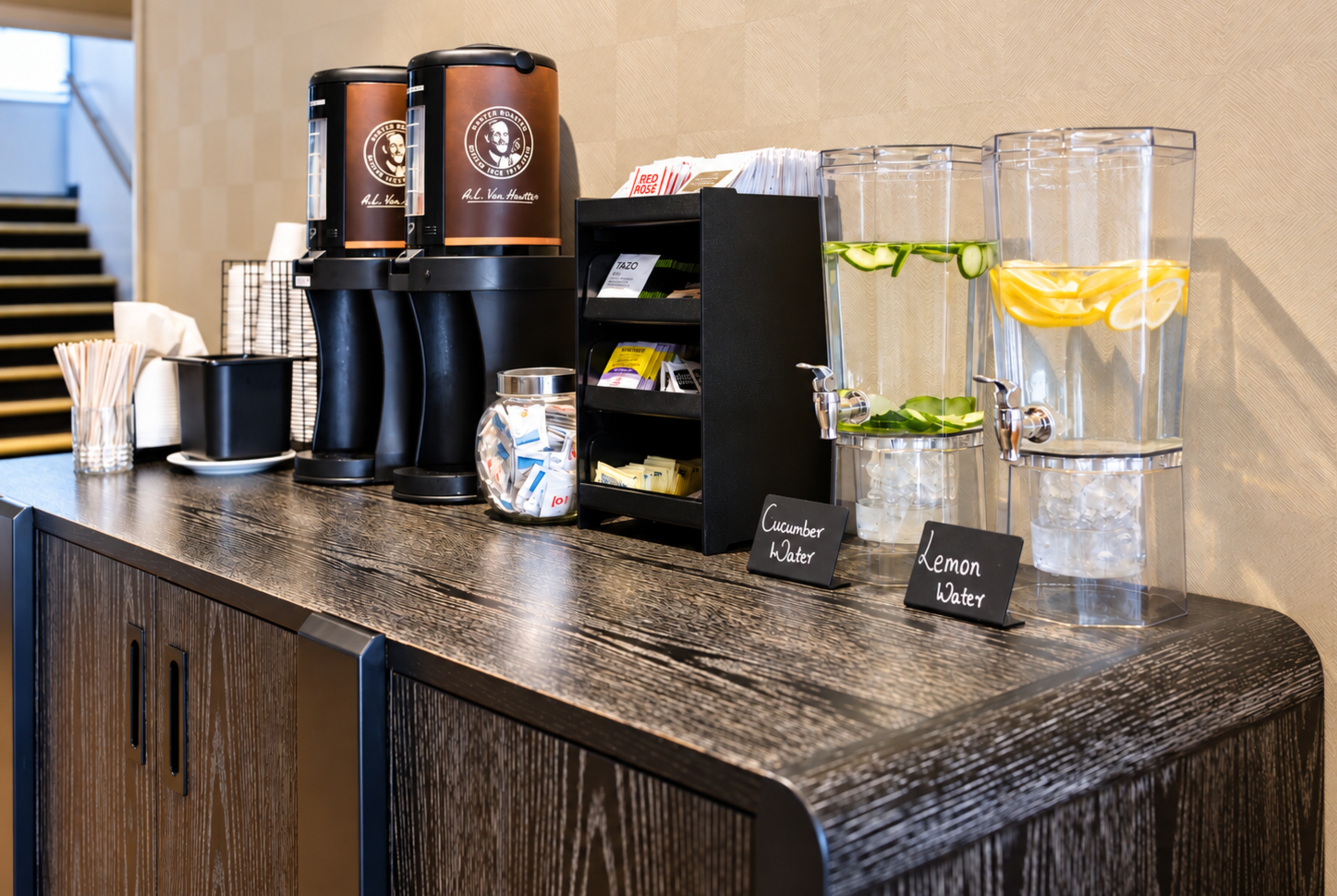 Ramada by Wyndham Surrey/Langley lobby feature in Surrey, British Columbia