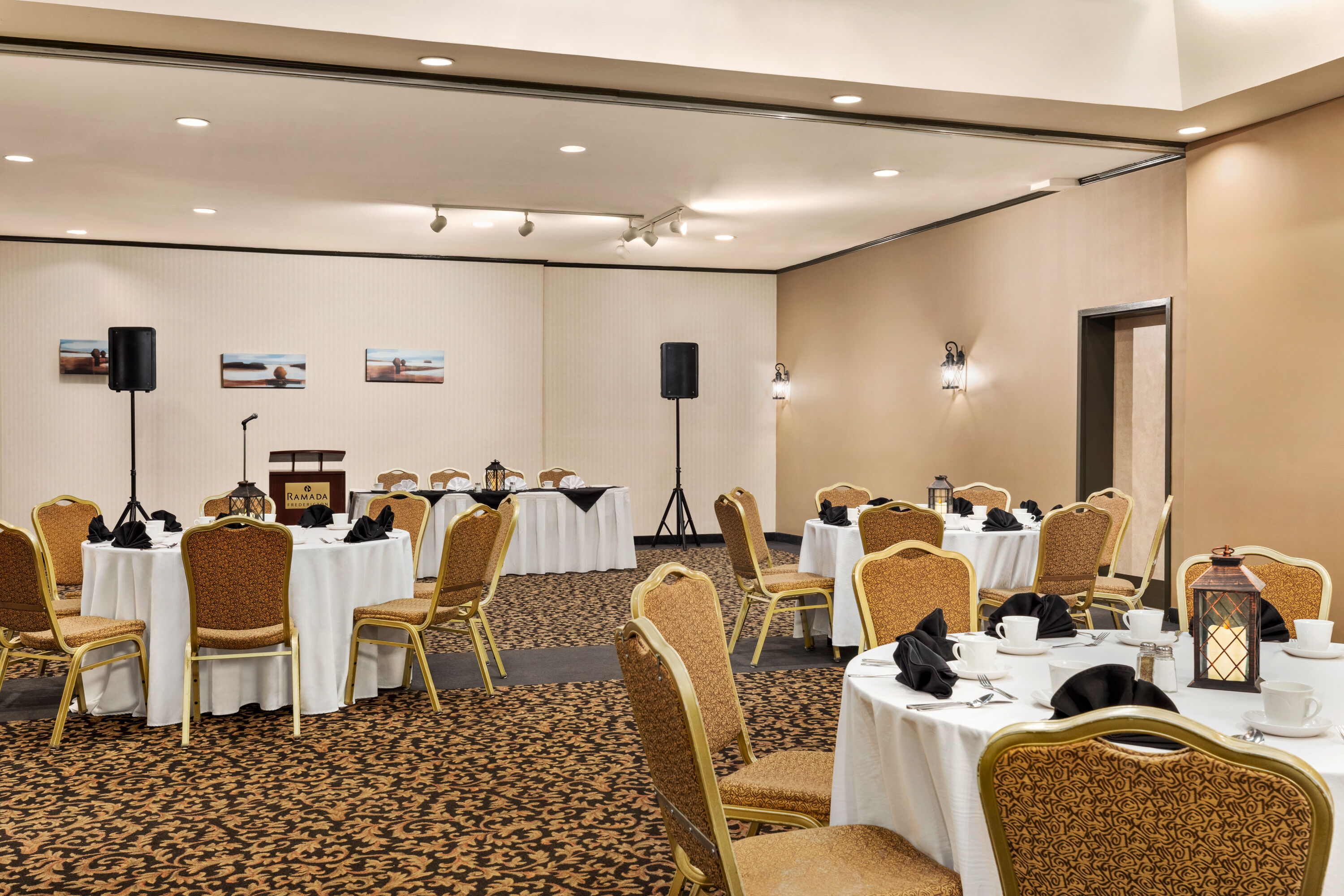 Ramada by Wyndham Fredericton ballroom in Fredericton, New Brunswick