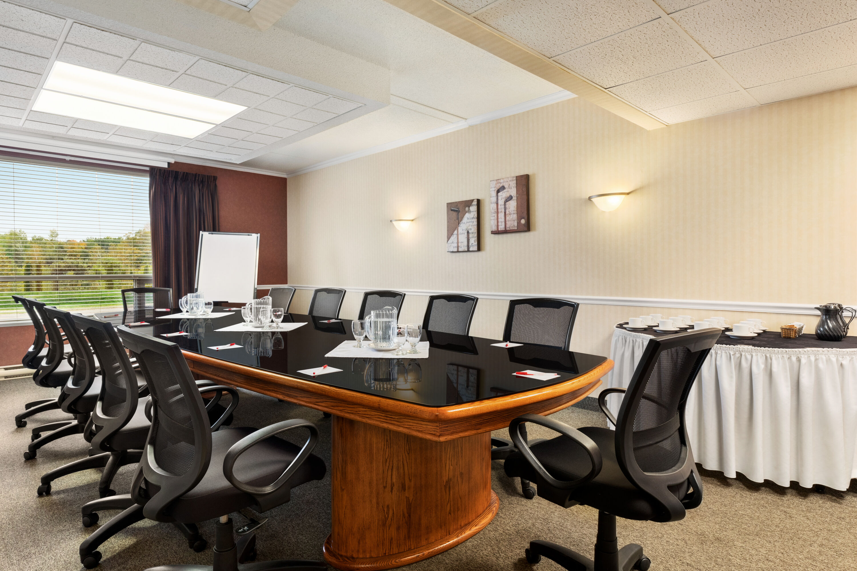 Board room at Ramada by Wyndham Fredericton in Fredericton, New Brunswick