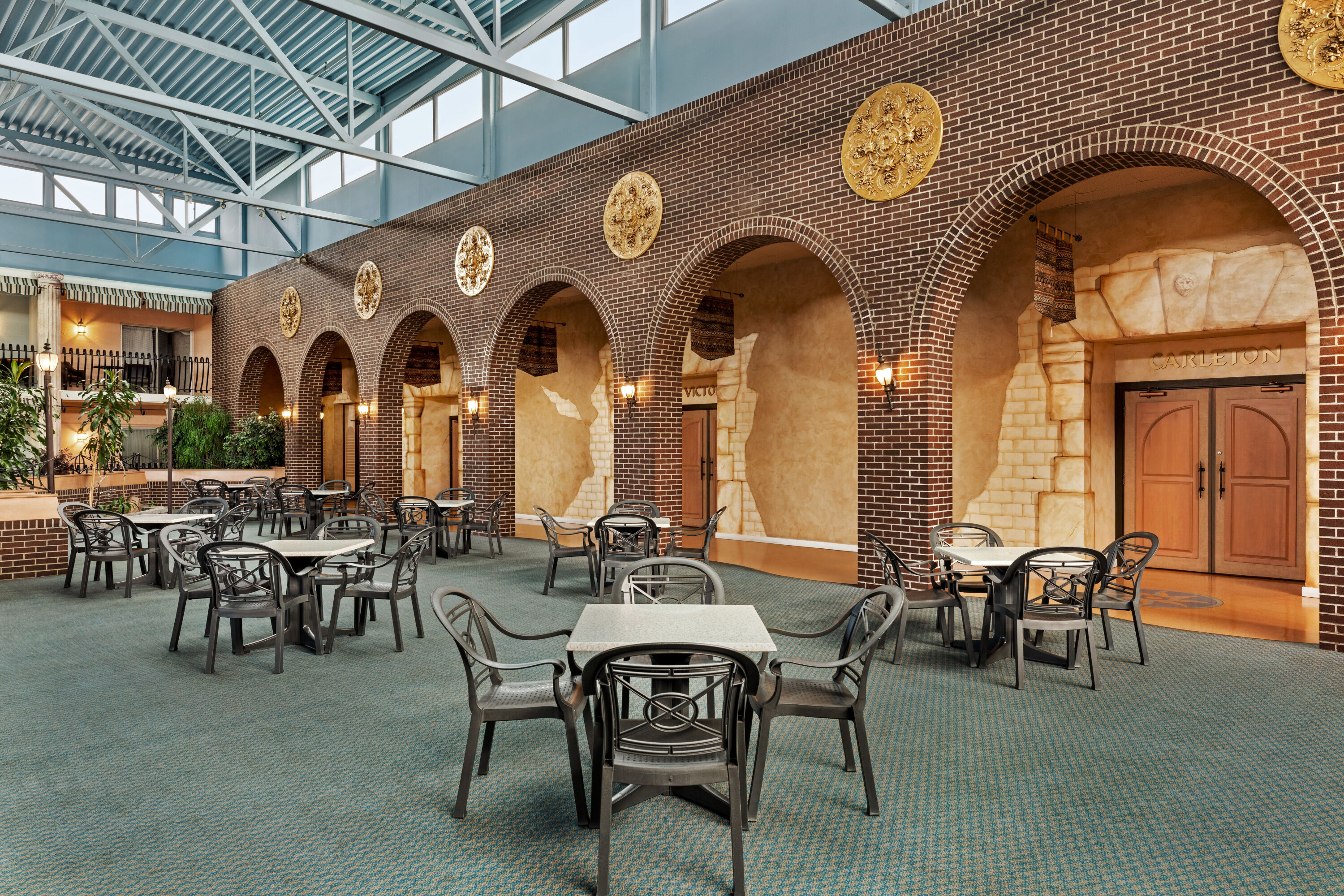 Courtyard at Ramada by Wyndham Fredericton in Fredericton, New Brunswick