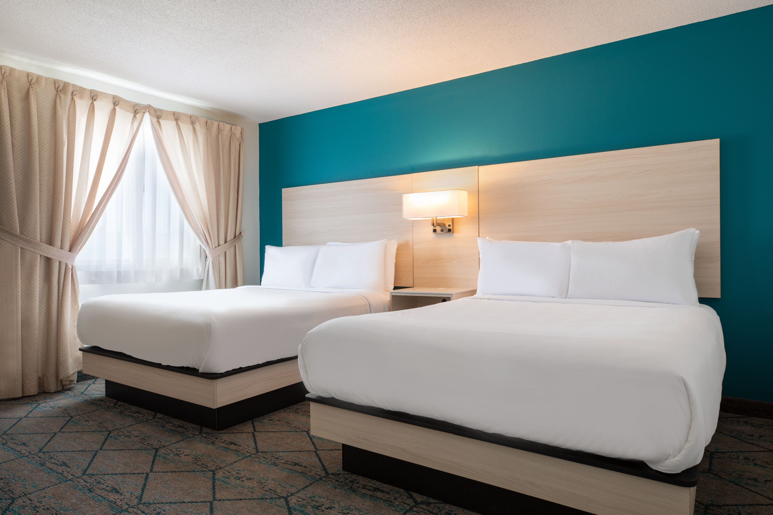 Guest room at the Ramada by Wyndham Miramichi New Brunswick in Miramichi, New Brunswick