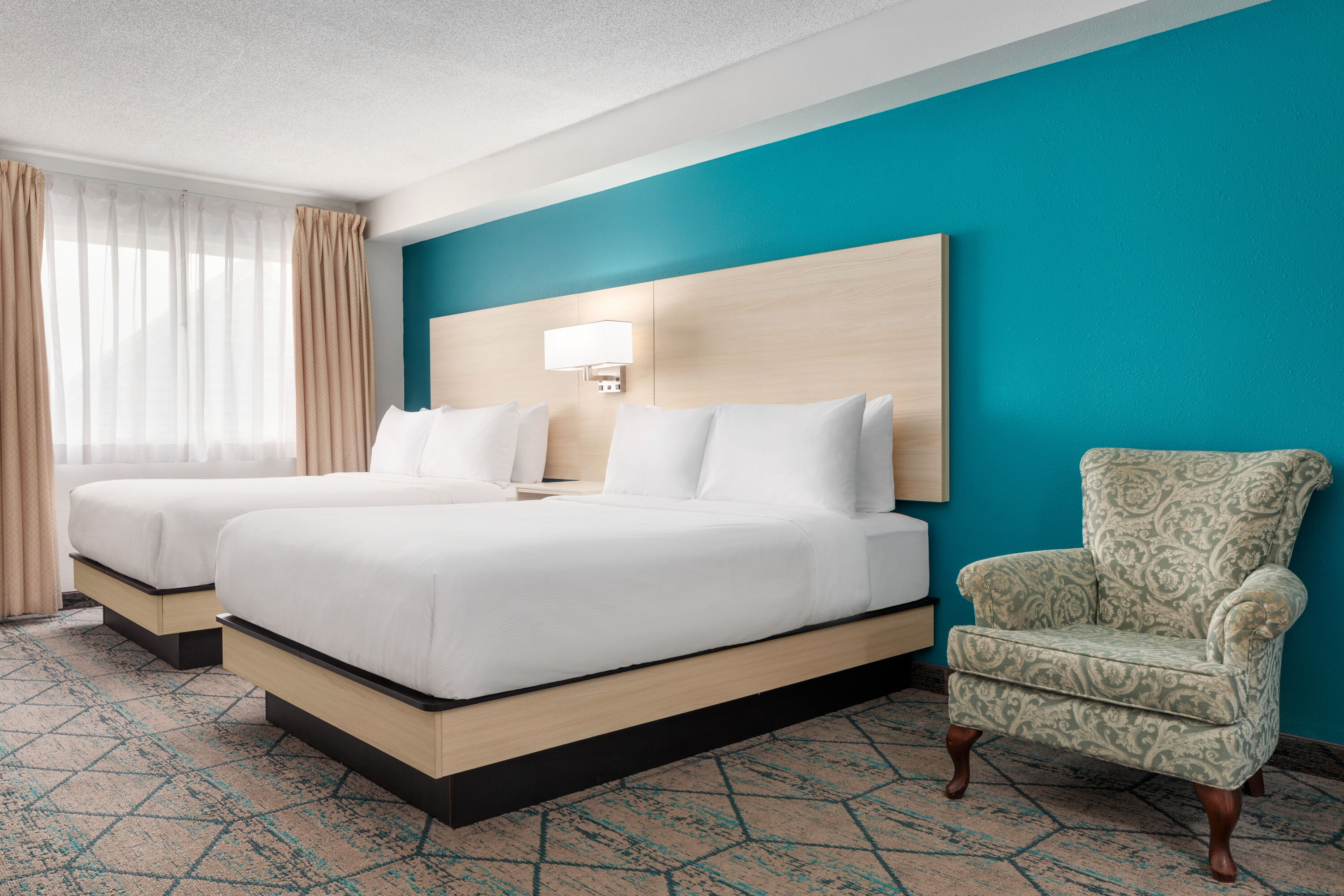 Guest room at the Ramada by Wyndham Miramichi New Brunswick in Miramichi, New Brunswick