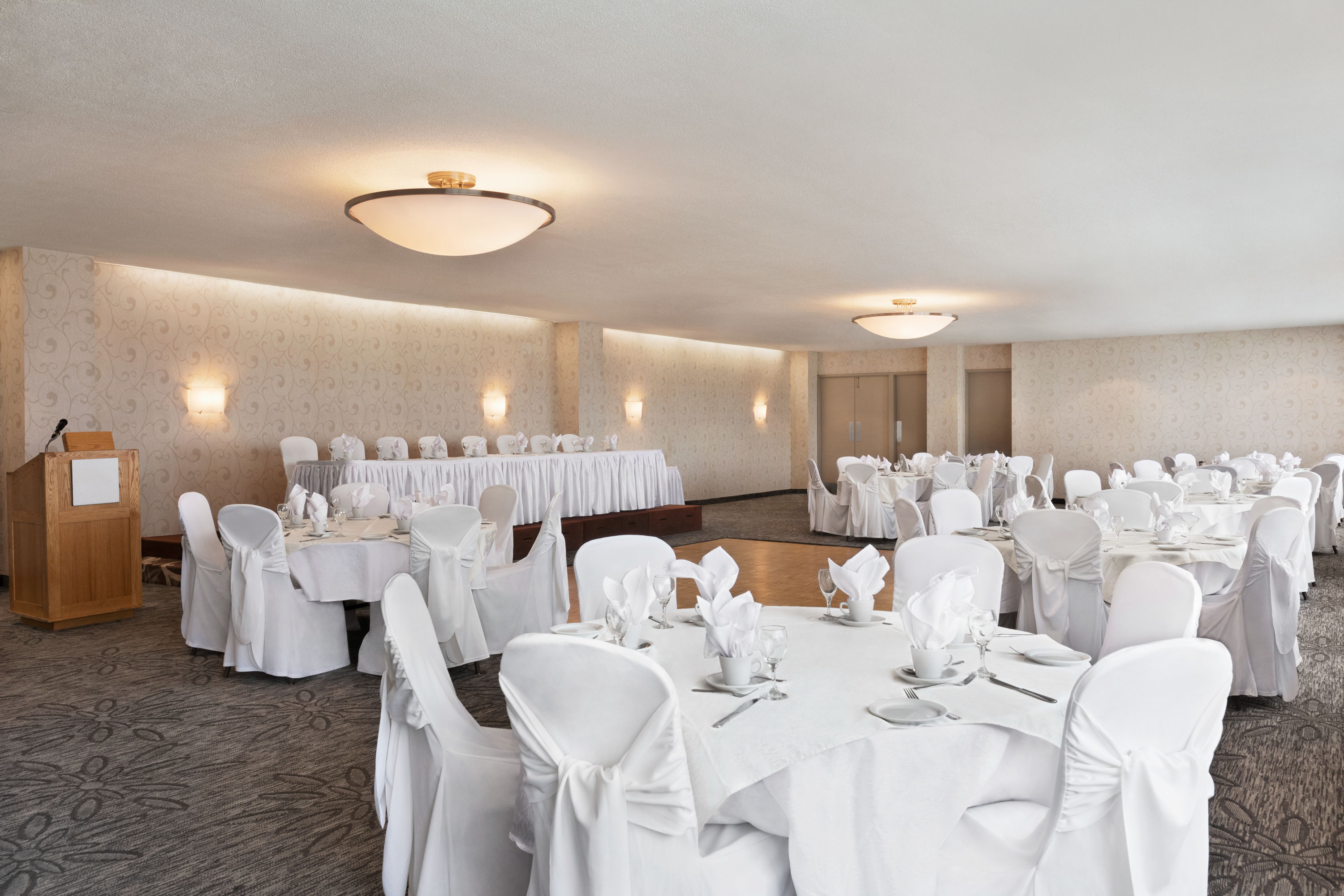 Ramada by Wyndham Belleville Harbourview Conference Centre ballroom in Belleville, Ontario