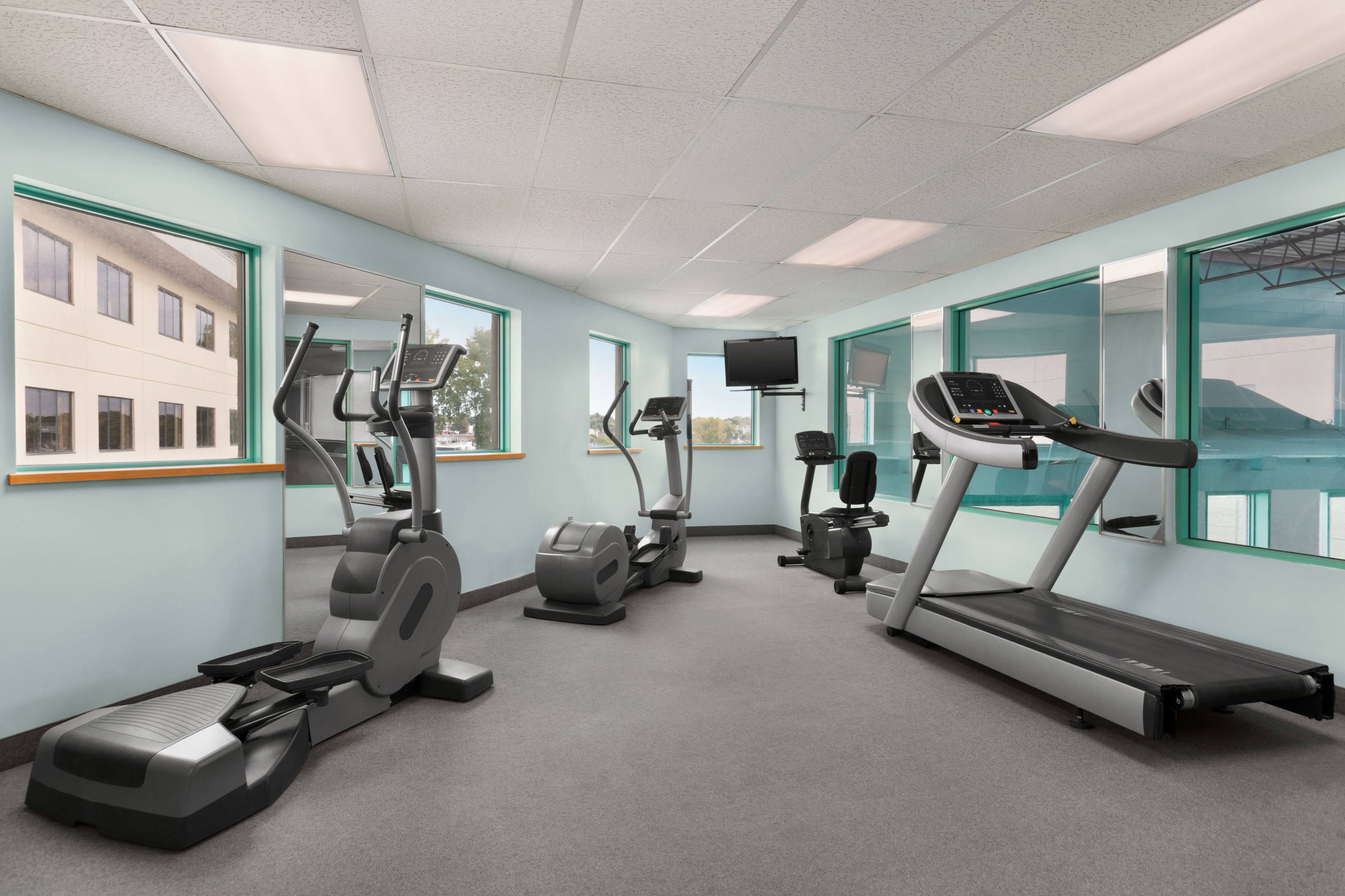 Health club at Ramada by Wyndham Belleville Harbourview Conference Centre in Belleville, Ontario