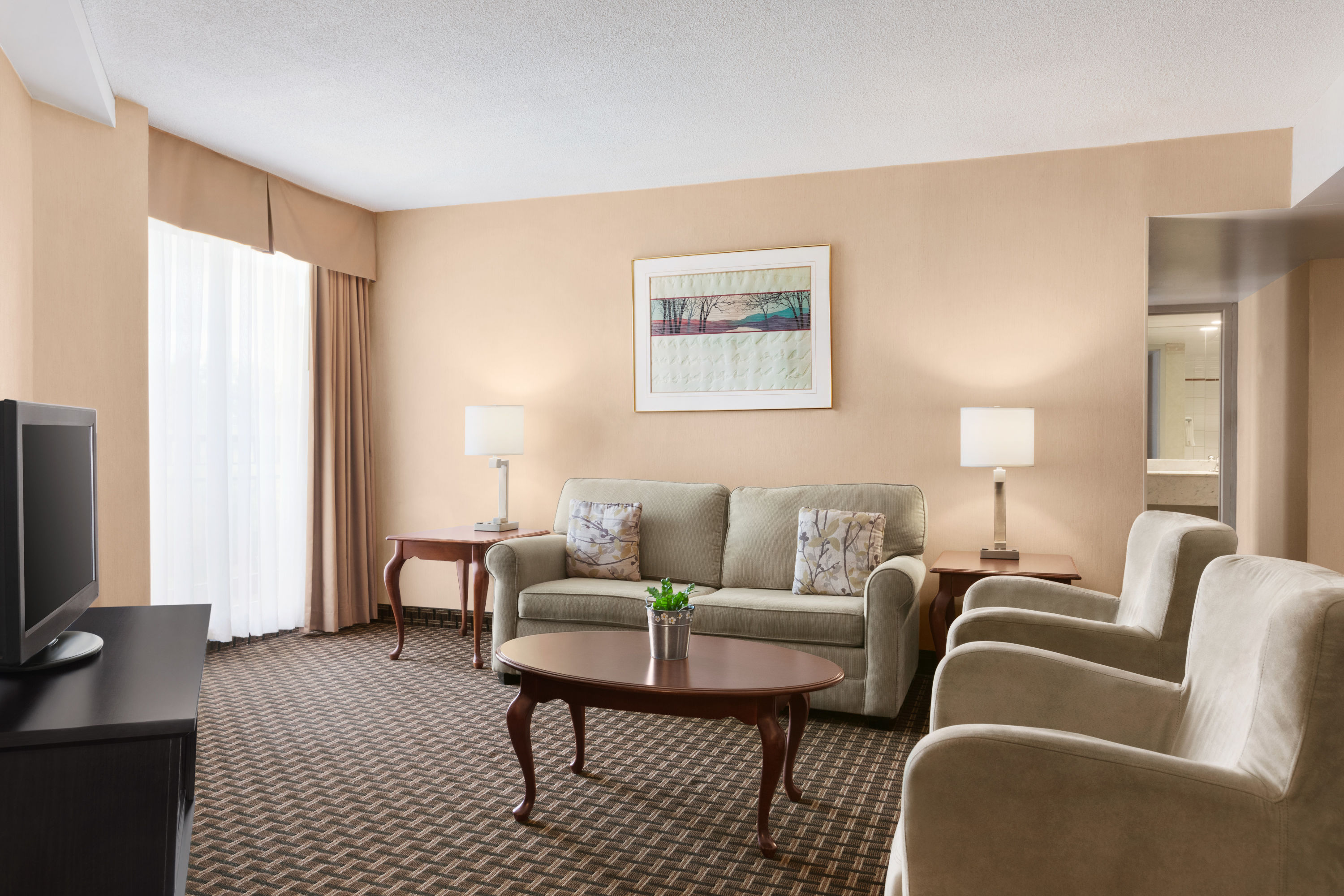 Ramada by Wyndham Belleville Harbourview Conference Centre suite in Belleville, Ontario