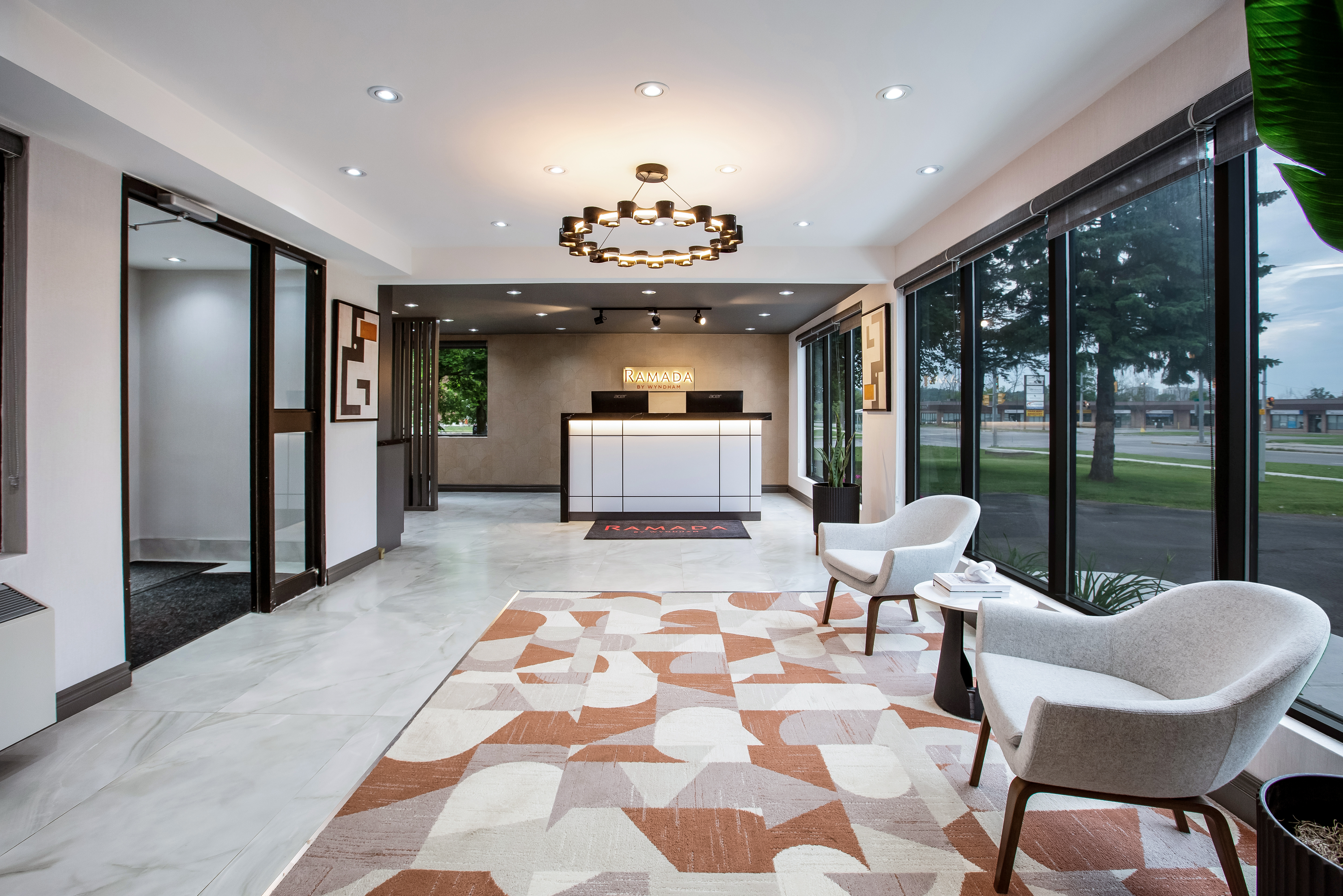 Ramada by Wyndham Kingston reception in Kingston, Ontario