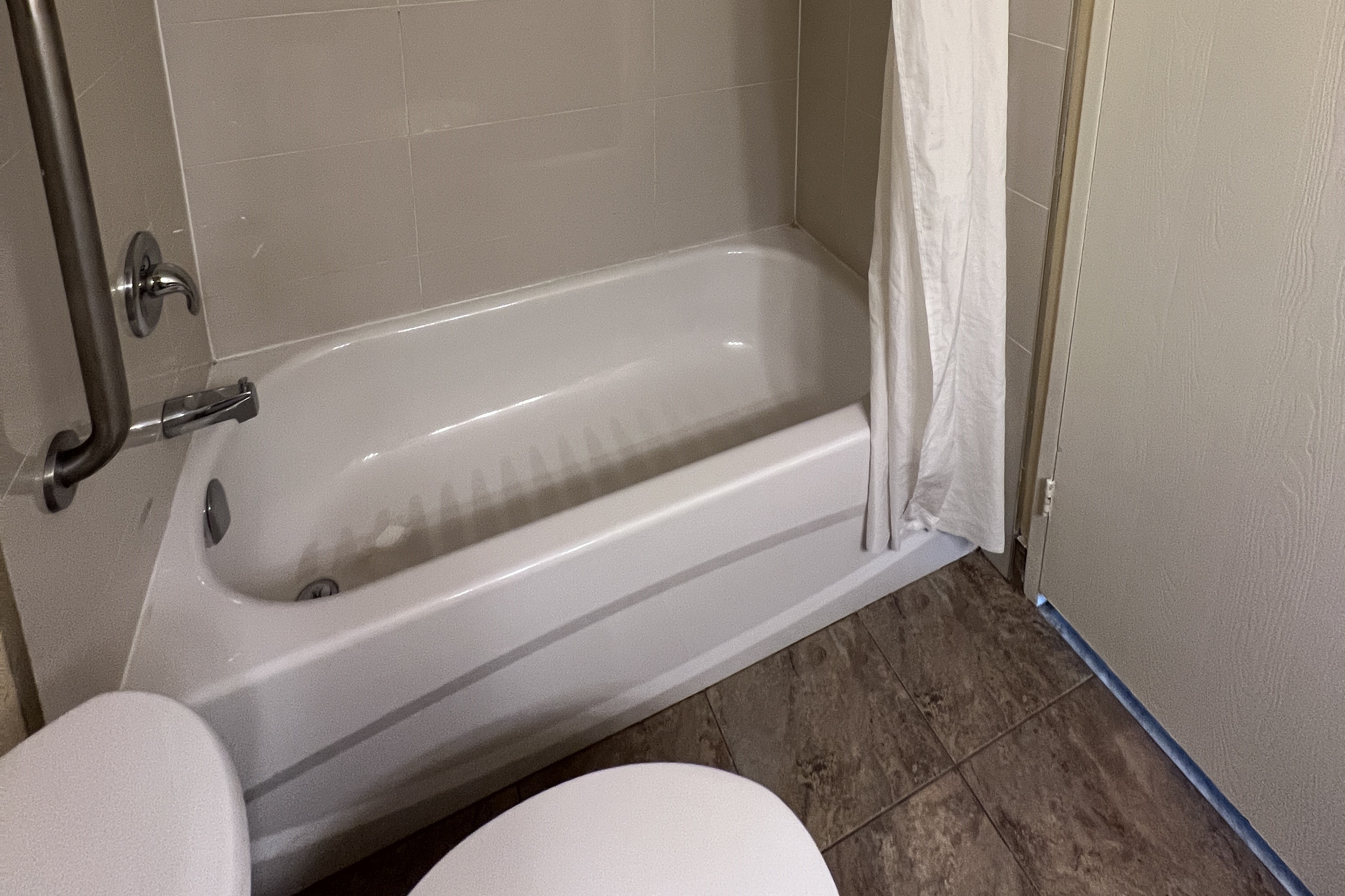 Guest room at the Ramada by Wyndham London in London, Ontario