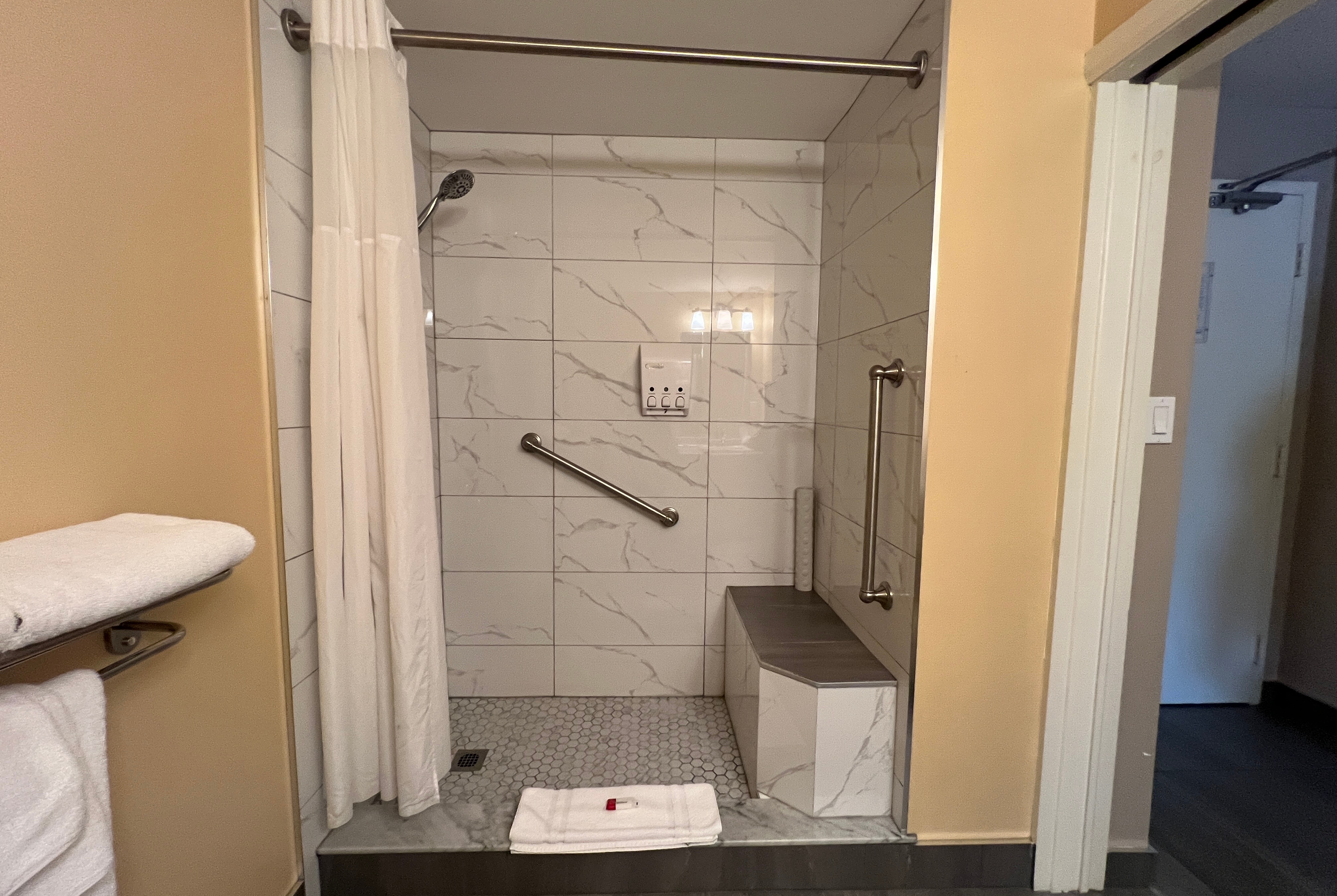 Guest room at the Ramada by Wyndham London in London, Ontario