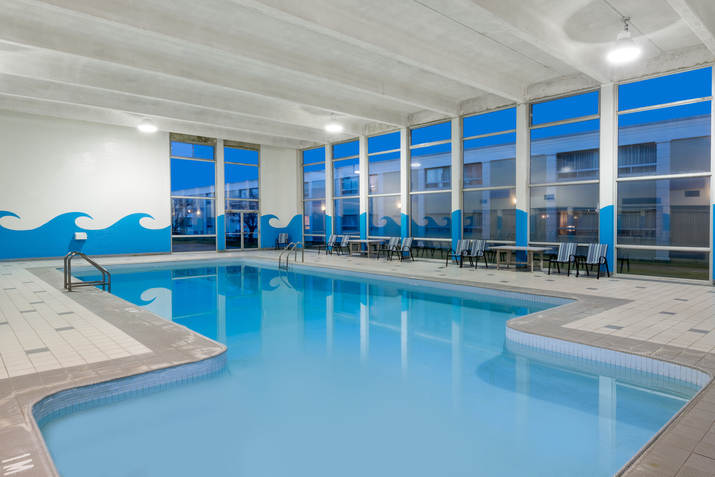 Pool at the Ramada by Wyndham London in London, Ontario