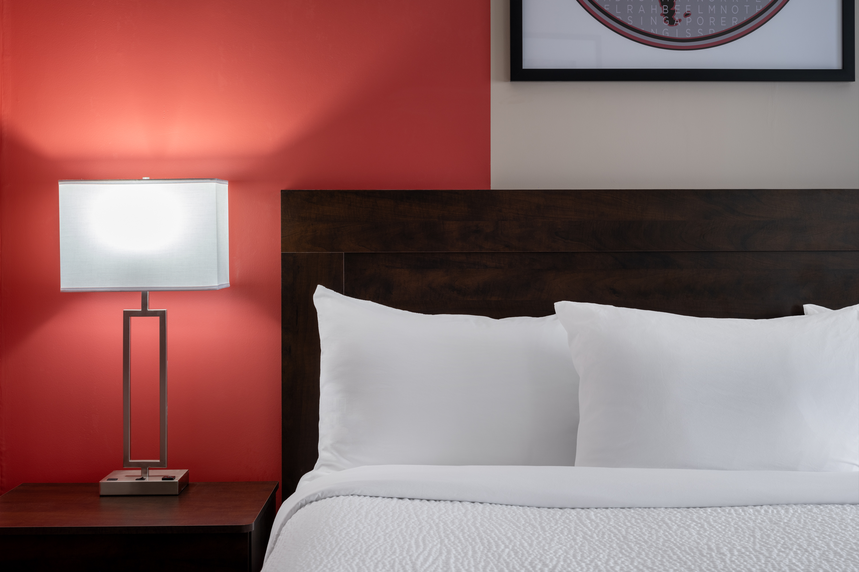 Guest room at the Ramada by Wyndham Thunder Bay Airlane Hotel in Thunder Bay, Ontario