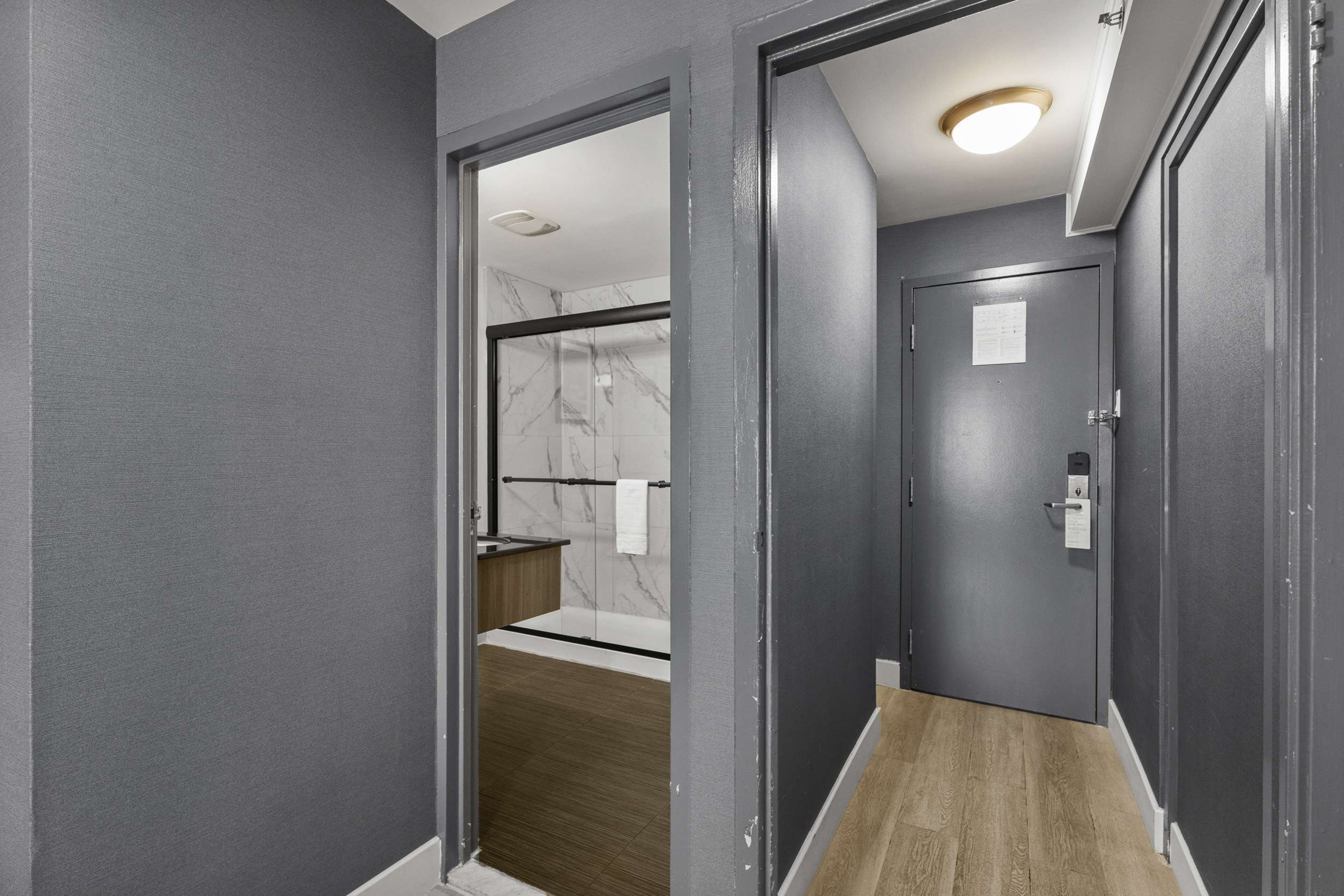 Guest room feature at the Ramada Plaza by Wyndham Montreal in Montreal, Quebec