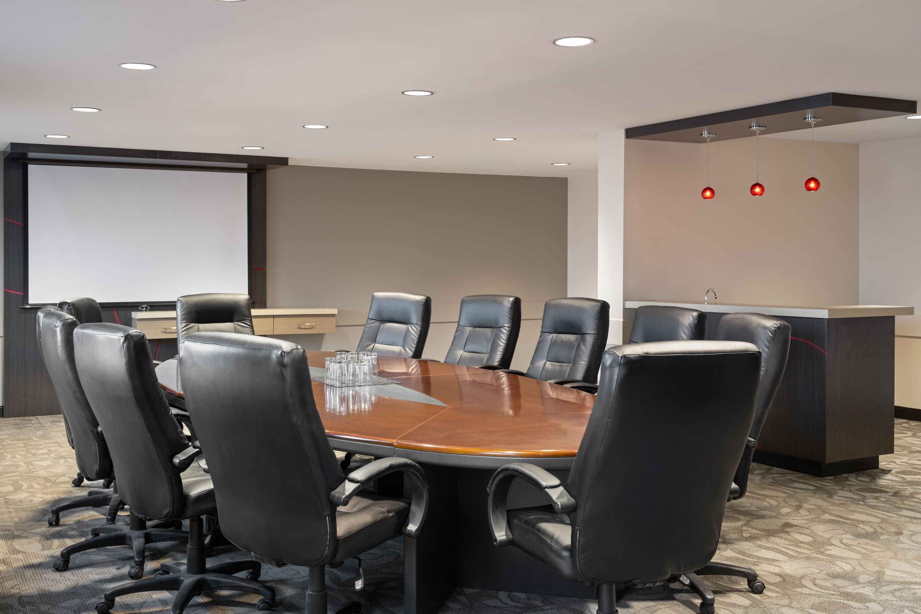 Board room at Ramada by Wyndham Saskatoon in Saskatoon, Saskatchewan