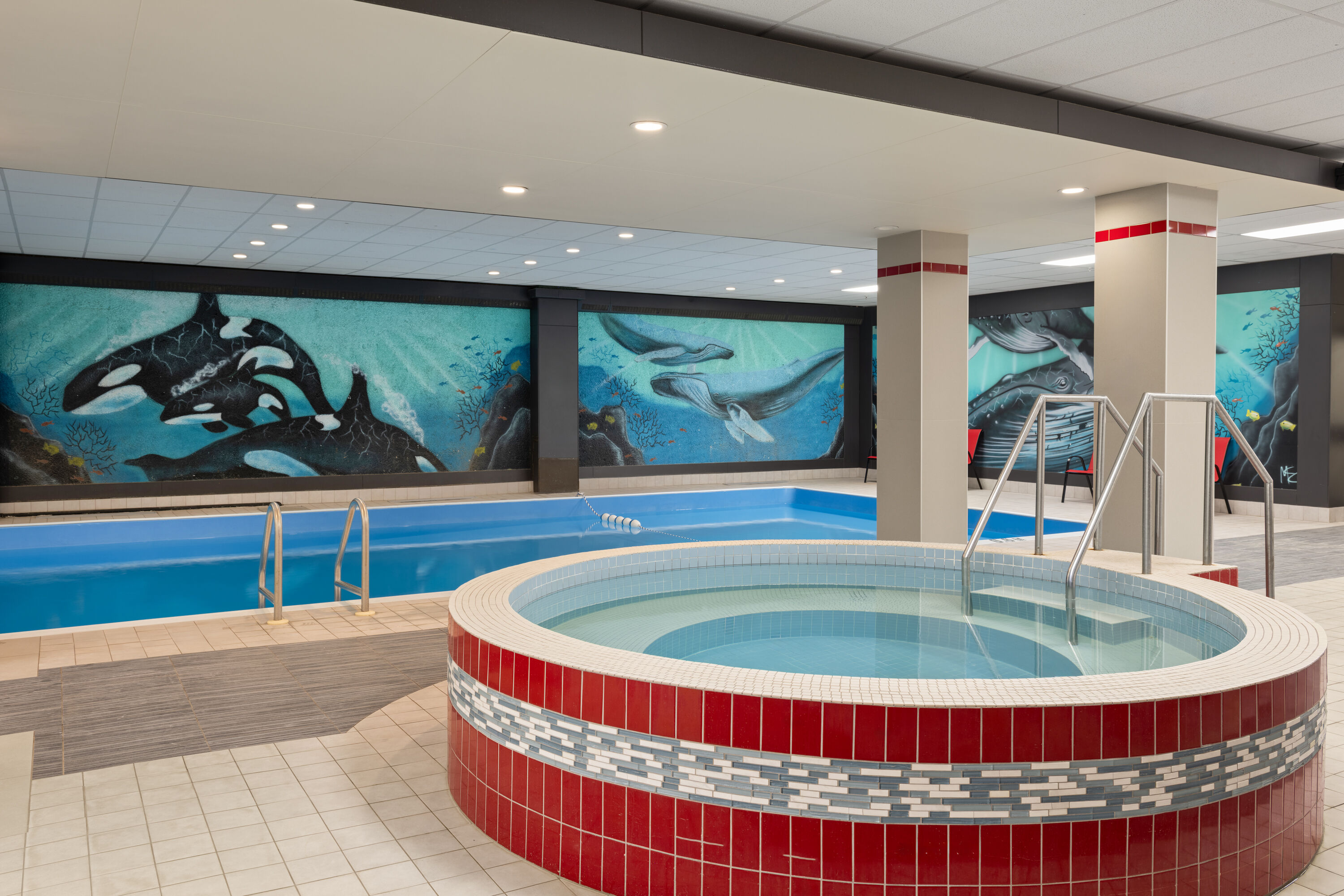 Hot tub at the Ramada by Wyndham Saskatoon in Saskatoon, Saskatchewan