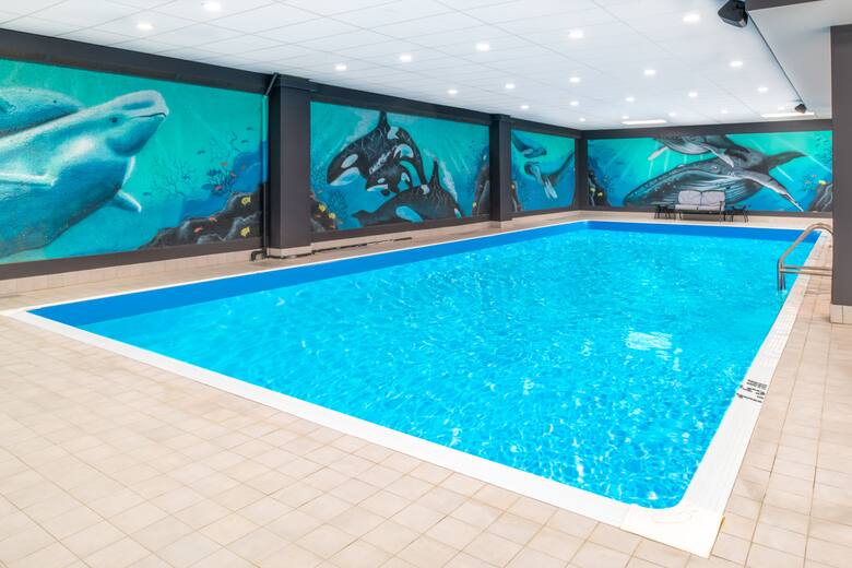 Pool at the Ramada Saskatoon in Saskatoon, Saskatchewan