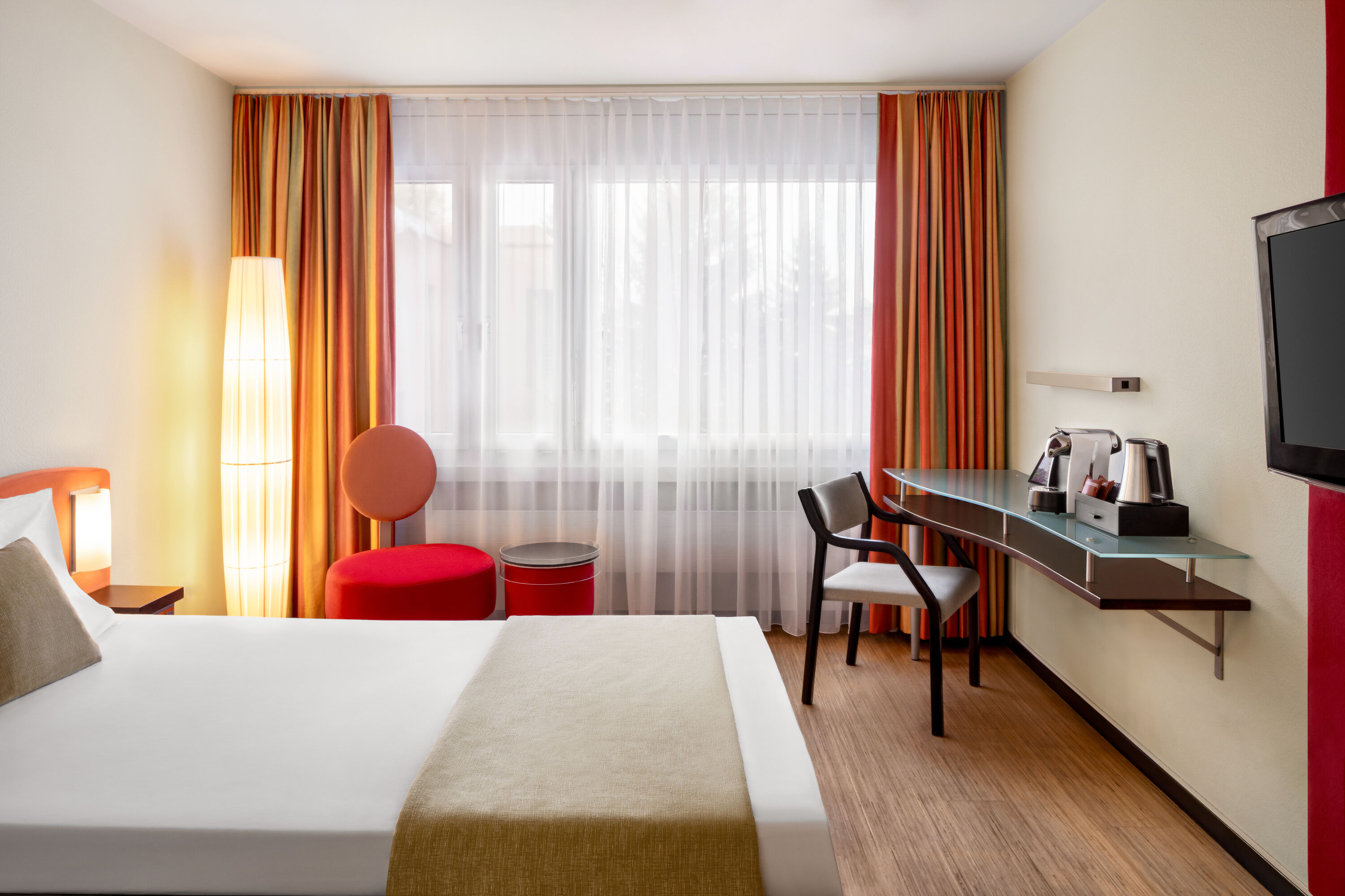 Guest room at the Ramada by Wyndham Baden du Parc in Baden, Other than US/Canada