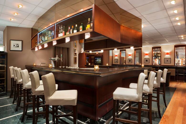 Bar at Ramada Encore Geneva in Geneve, Other than US/Canada