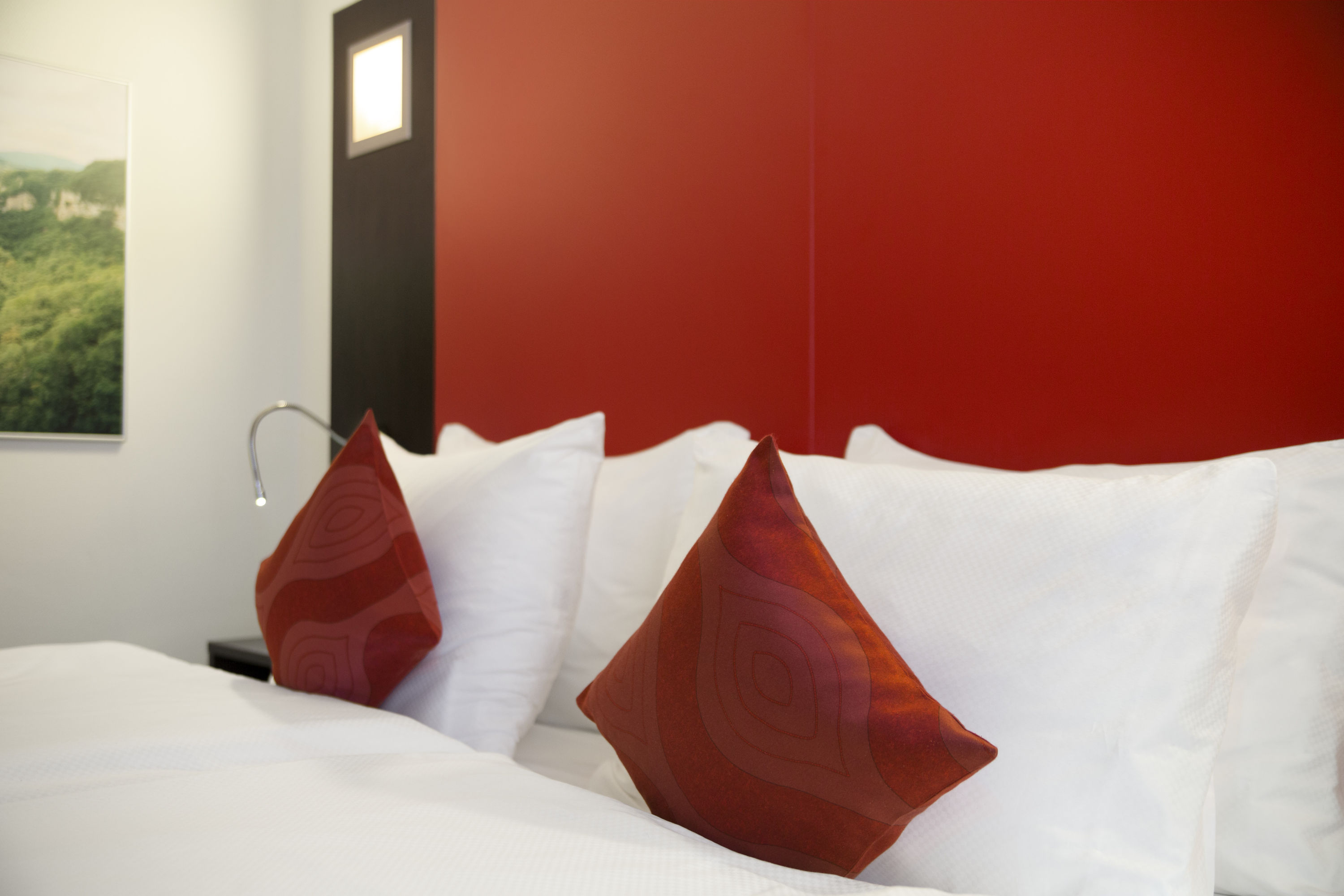 Guest room at the Ramada Encore by Wyndham Geneva in Geneve, Other than US/Canada