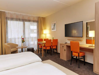 Guest room at the Ramada Arcadia Locarno in Locarno, Other than US/Canada