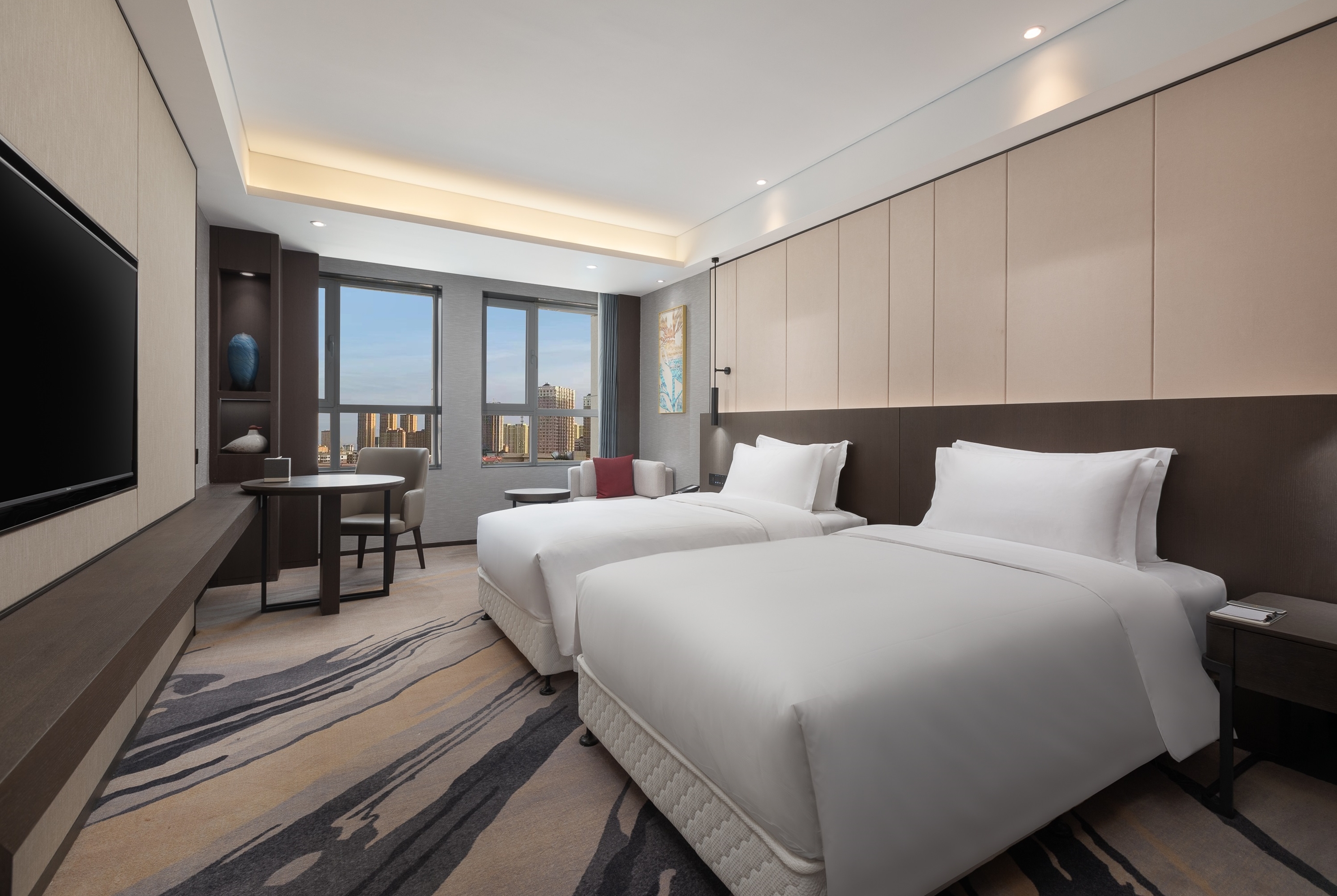 Guest room at the Ramada by Wyndham Bayannur in Bayannur, Other than US/Canada