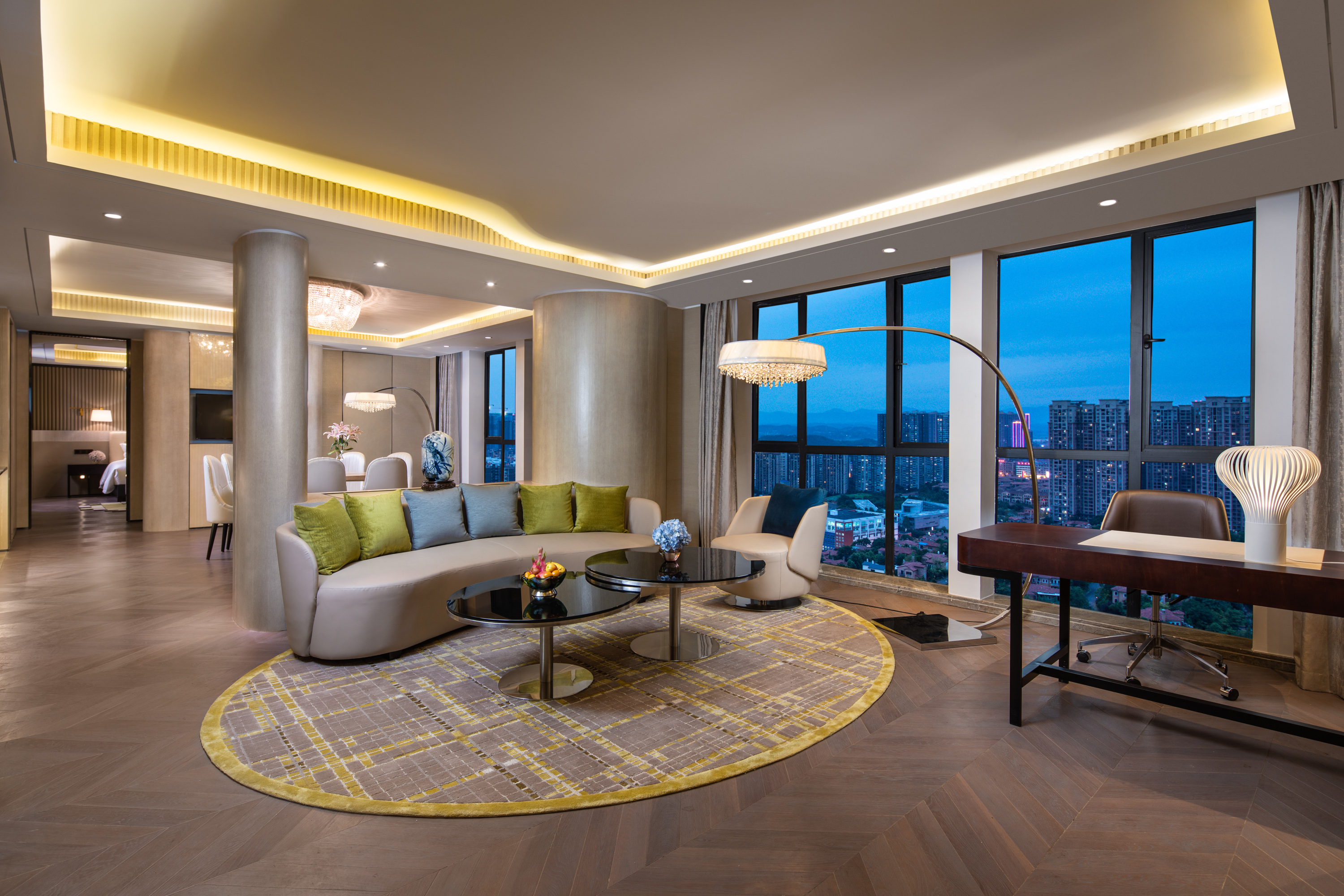 Guest room at the Ramada Plaza by Wyndham Changsha Xingsha in Changsha, Other than US/Canada