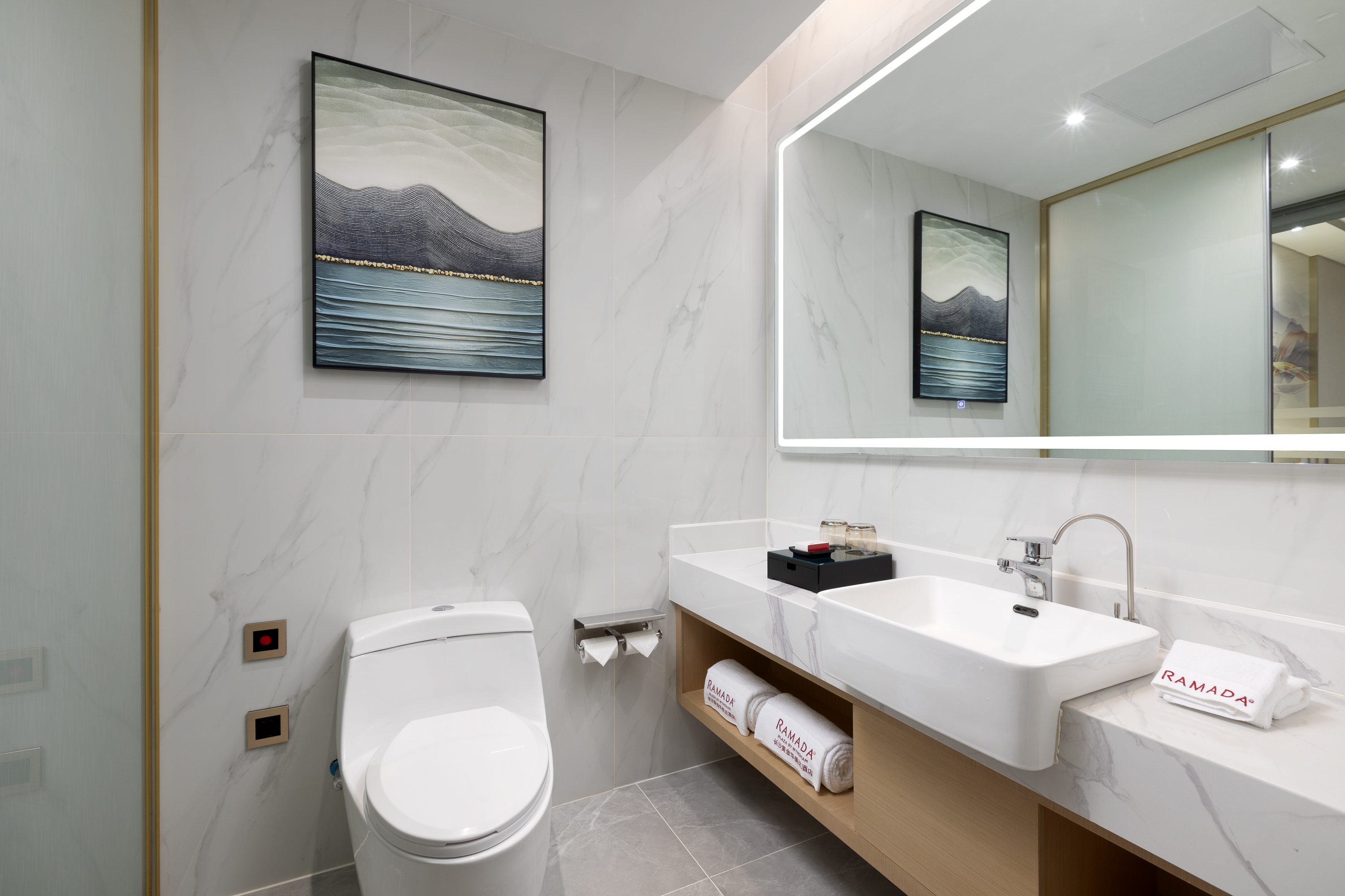 Guest room at the Ramada by Wyndham Changsha East in Changsha, Other than US/Canada