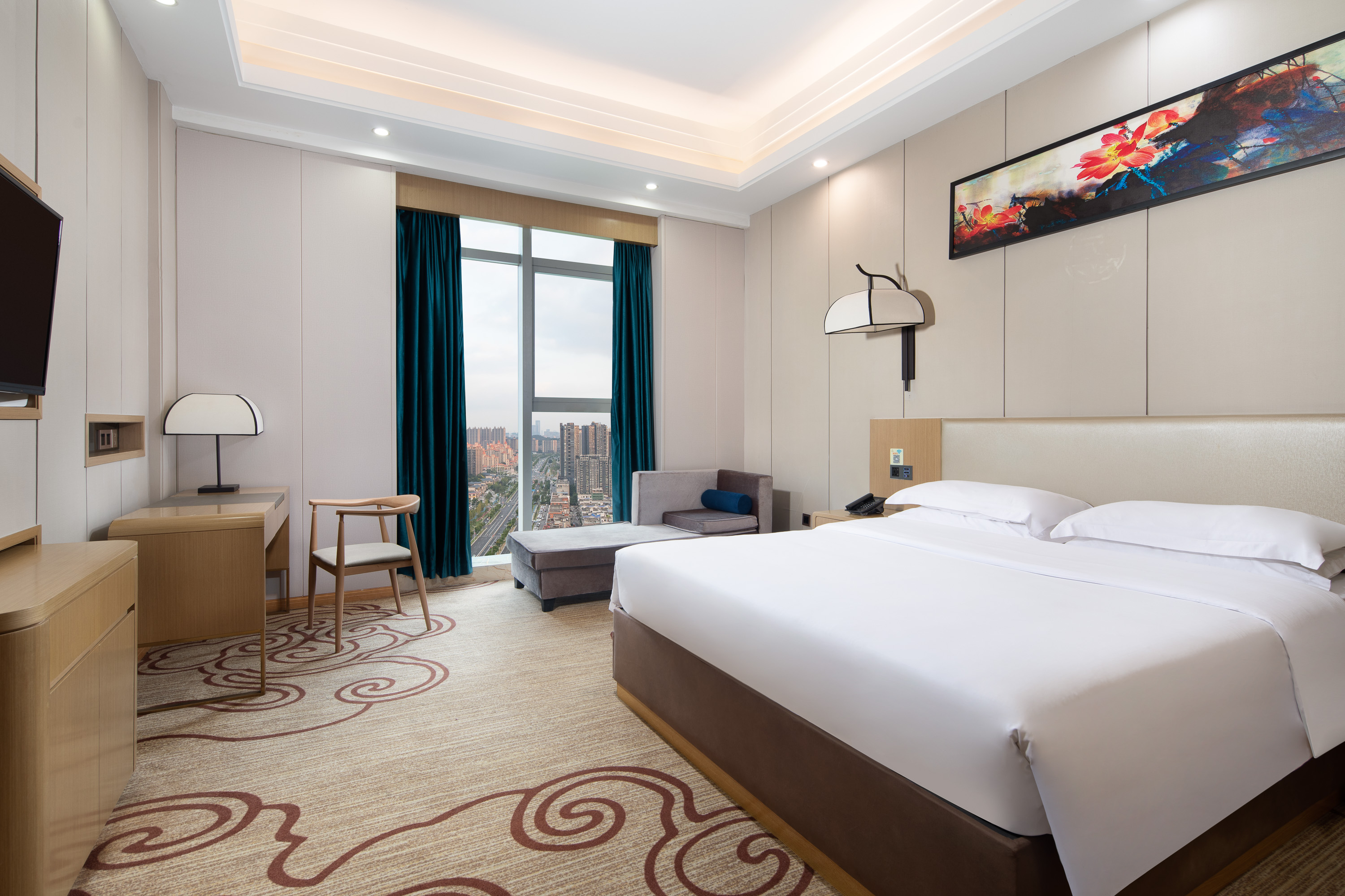 Guest room at the Ramada by Wyndham Changsha North in Changsha, Other than US/Canada