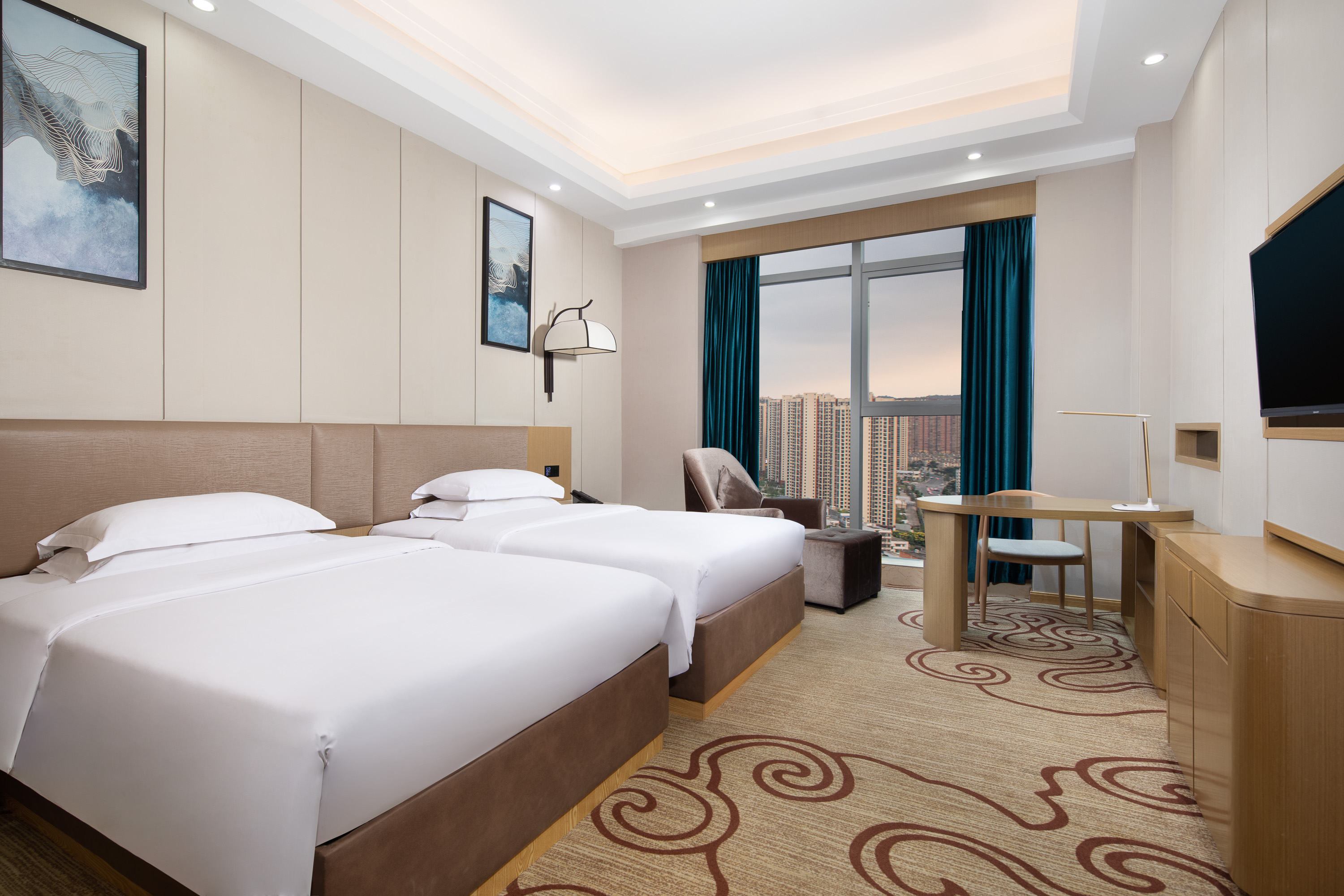 Guest room at the Ramada by Wyndham Changsha North in Changsha, Other than US/Canada