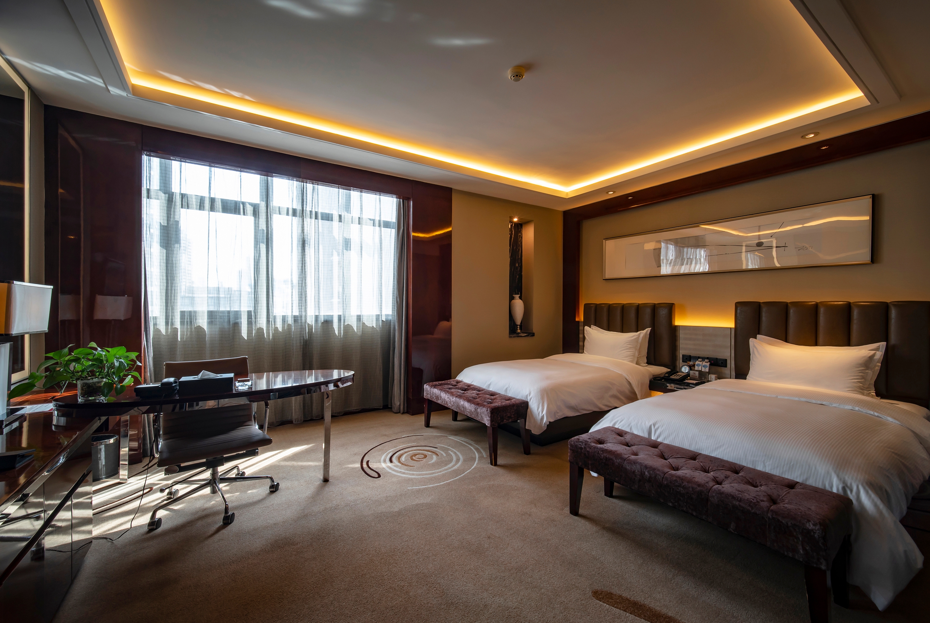 Guest room at the Ramada by Wyndham Changzhou North in Changzhou, Other than US/Canada
