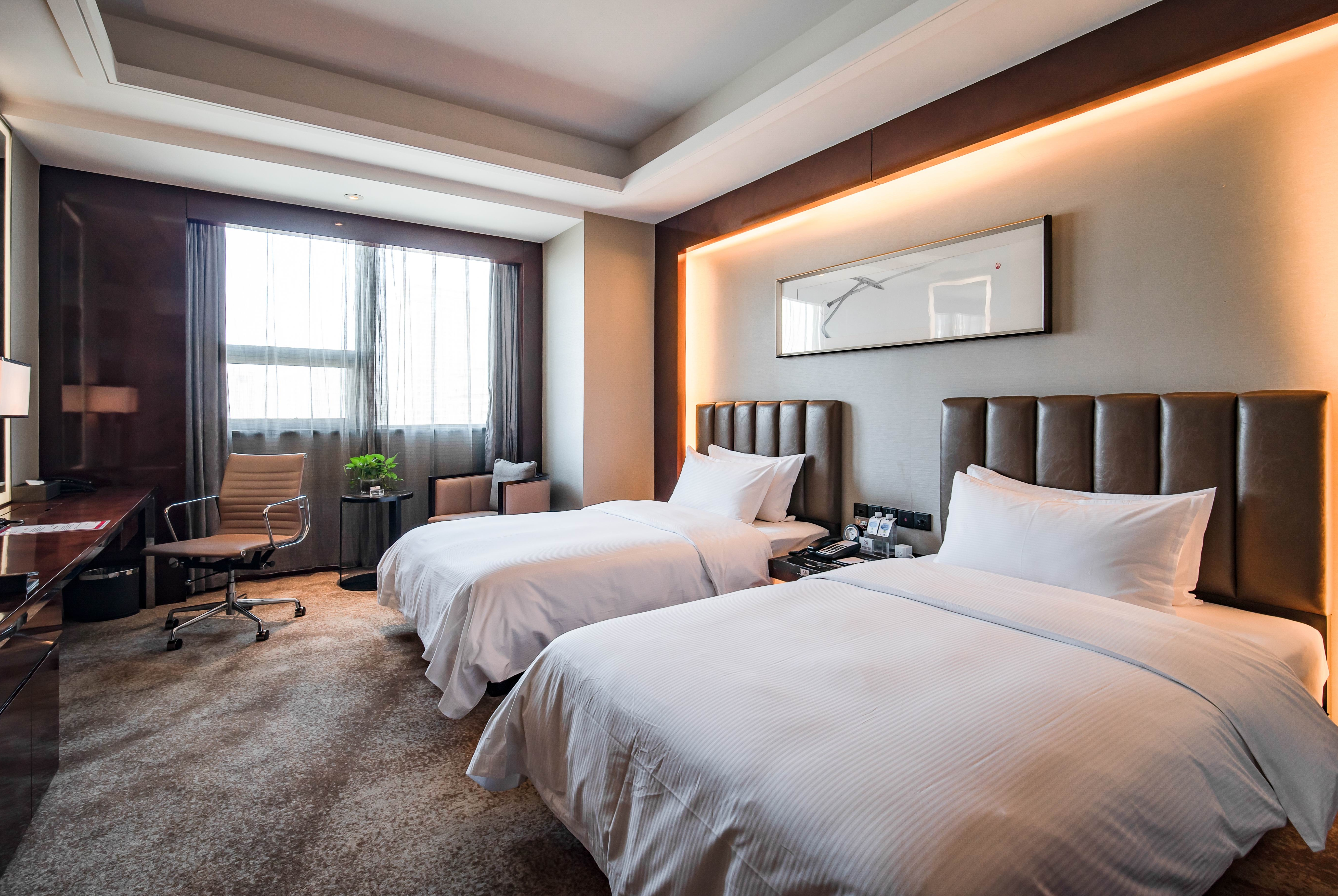 Guest room at the Ramada by Wyndham Changzhou North in Changzhou, Other than US/Canada