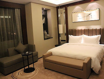 Guest room at the Ramada by Wyndham Changzhou North in Changzhou, Other than US/Canada