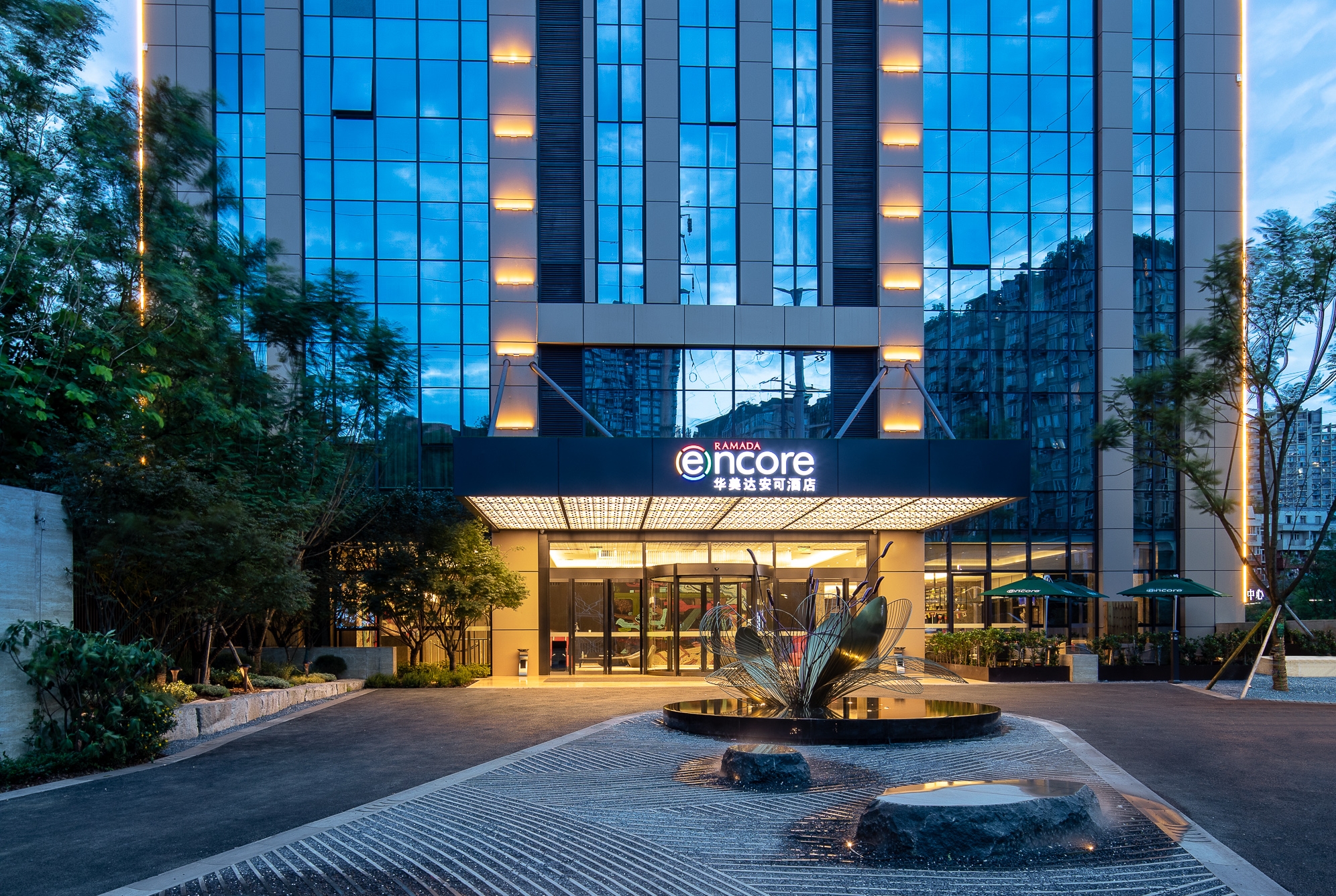 Front Exterior Image of Ramada Encore by Wyndham Chongqing Yubei hotel in Chongqing, Other than US/Canada