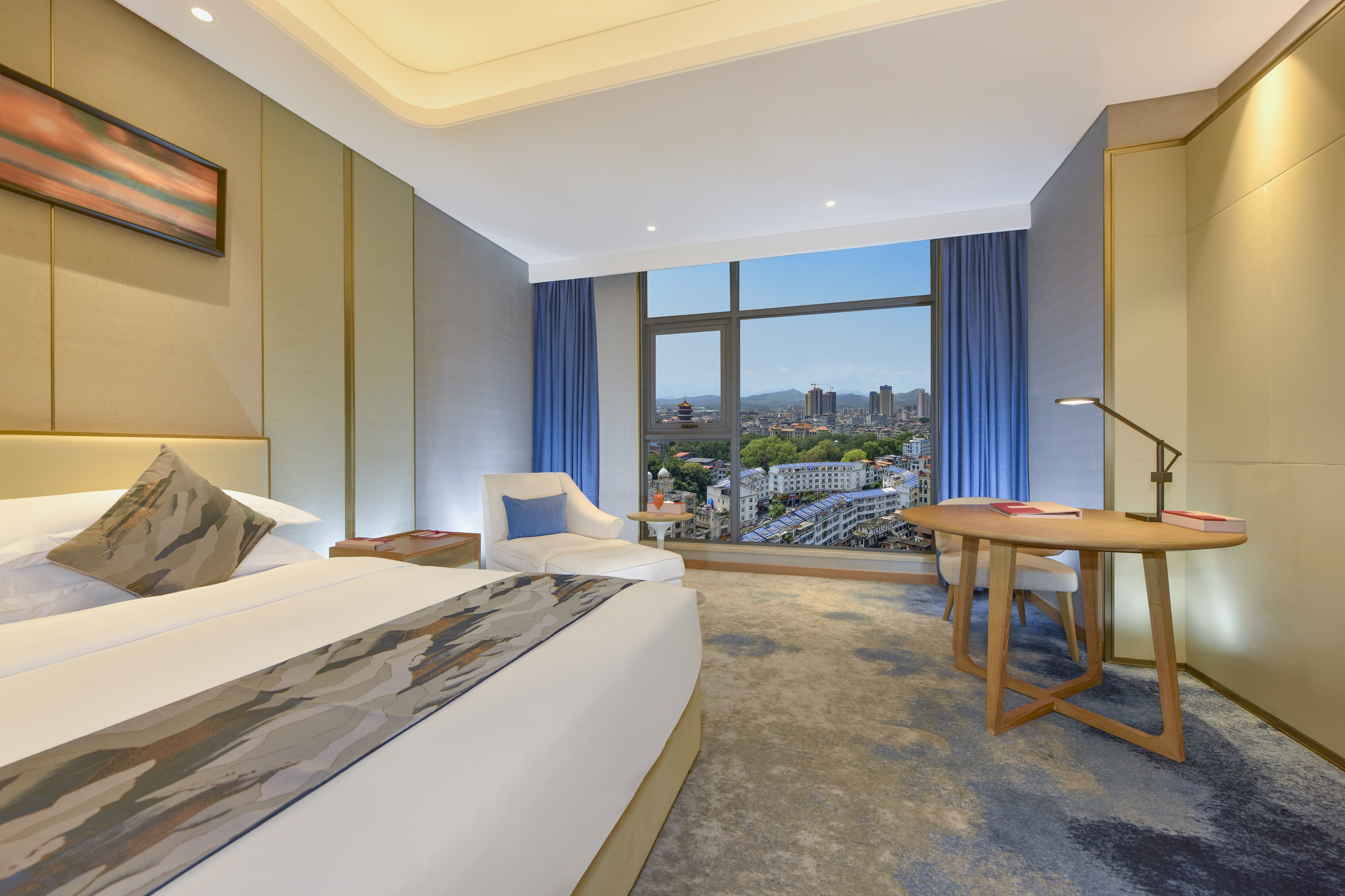 Guest room at the Ramada Plaza by Wyndham Dongxing City Center in Dongxing, Other than US/Canada