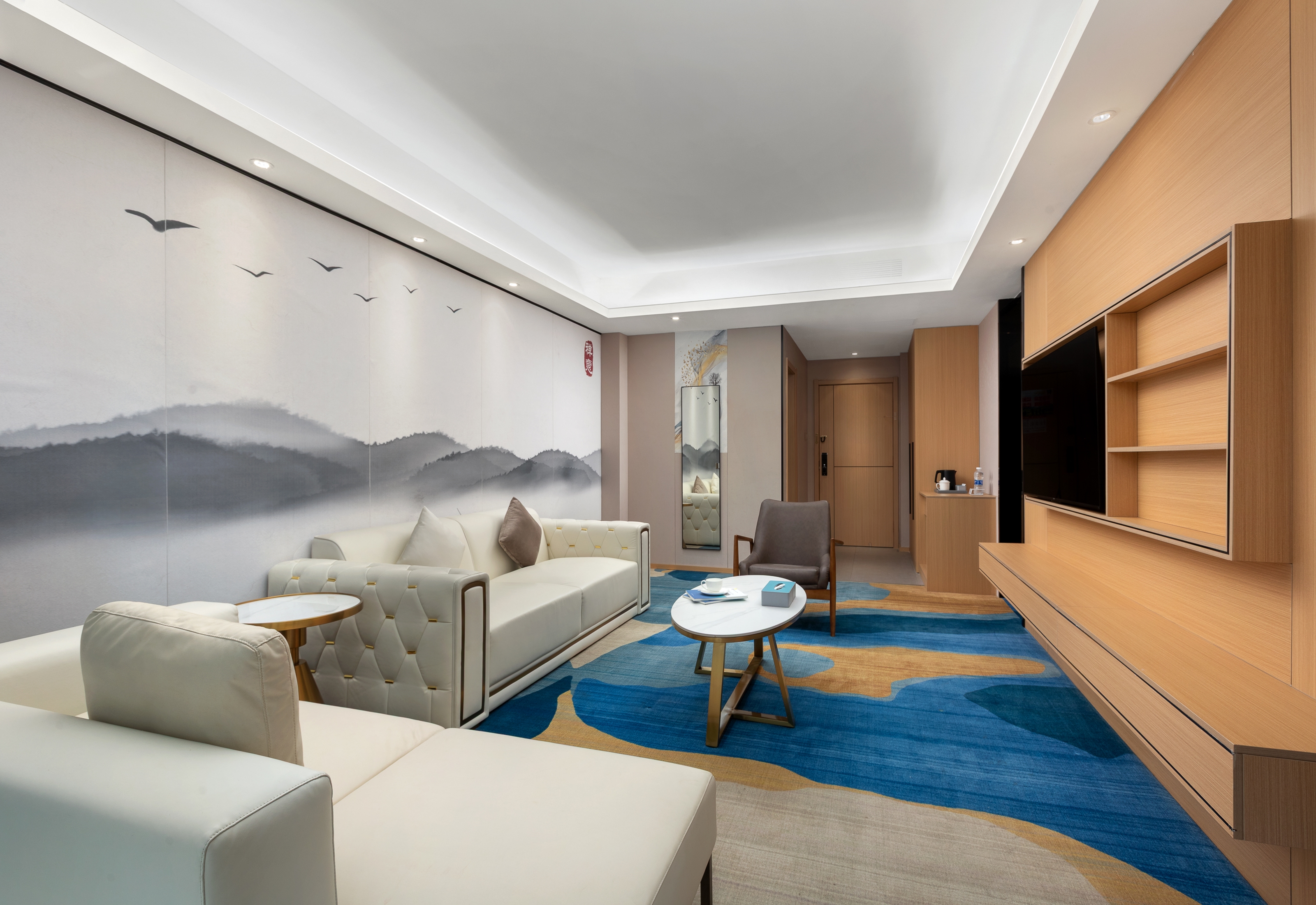 Guest room at the Ramada Encore by Wyndham Enshi Huaxi Valley in Enshi City, Other than US/Canada