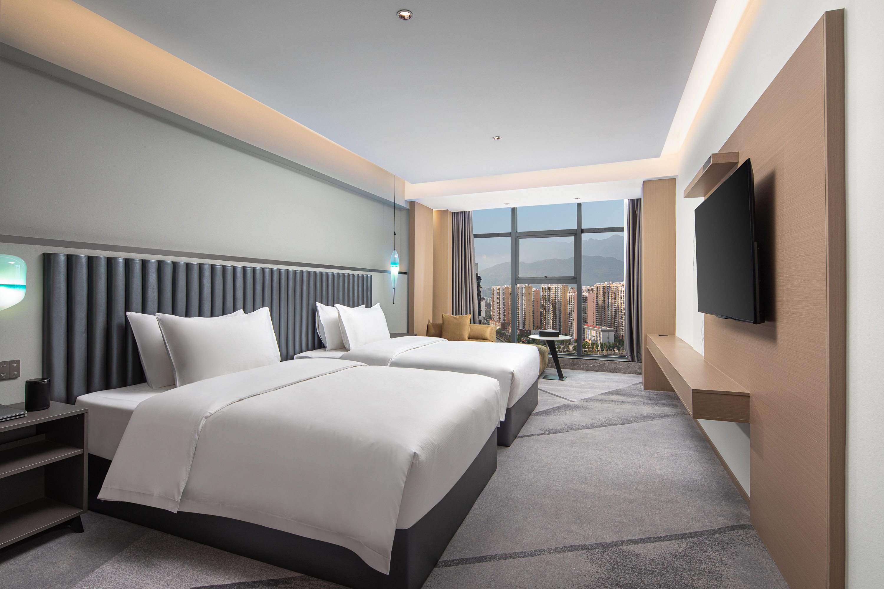 Guest room at the Ramada Encore by Wyndham Enshi in Enshi, Other than US/Canada