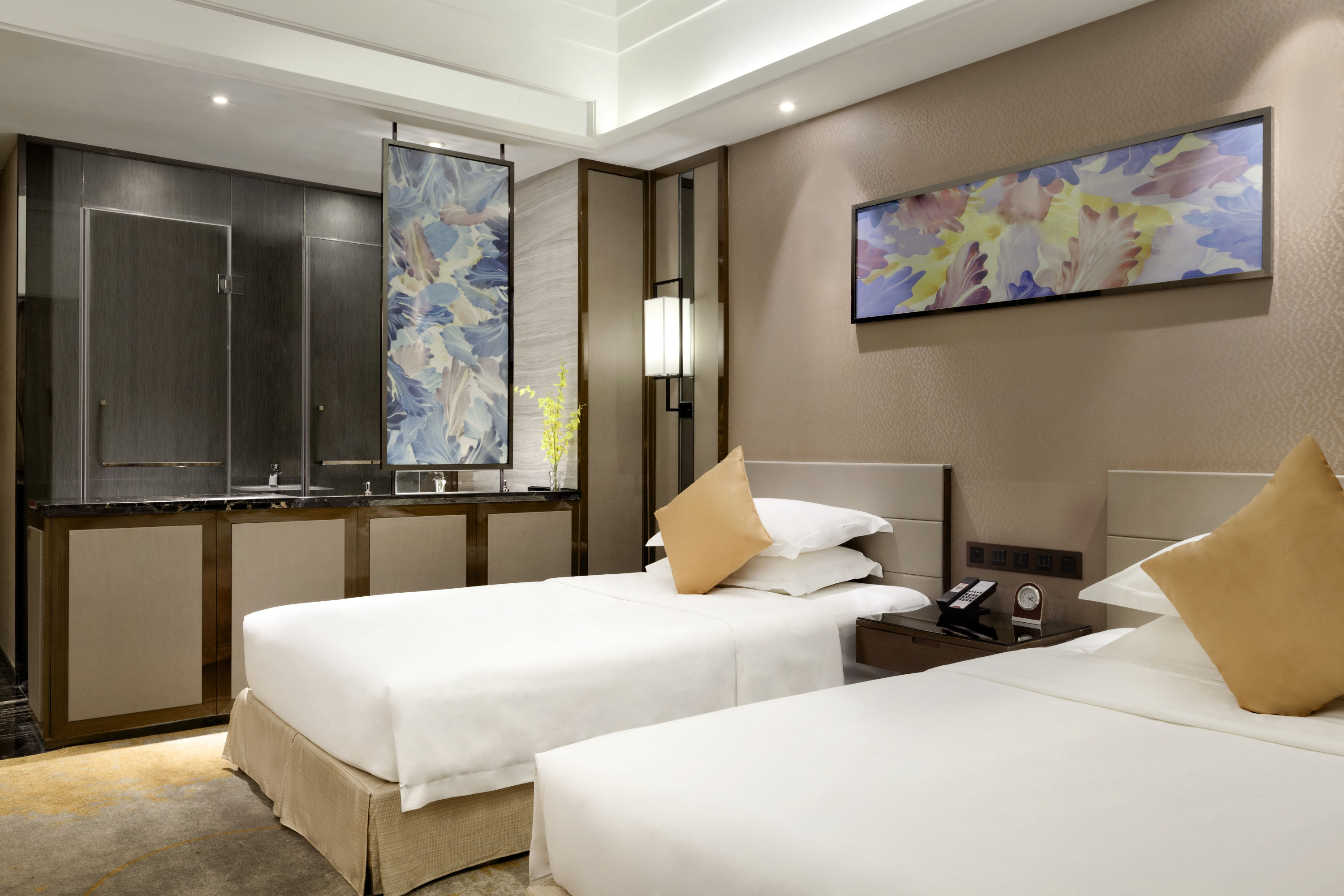 Guest room at the Ramada by Wyndham Foshan in Foshan, Other than US/Canada