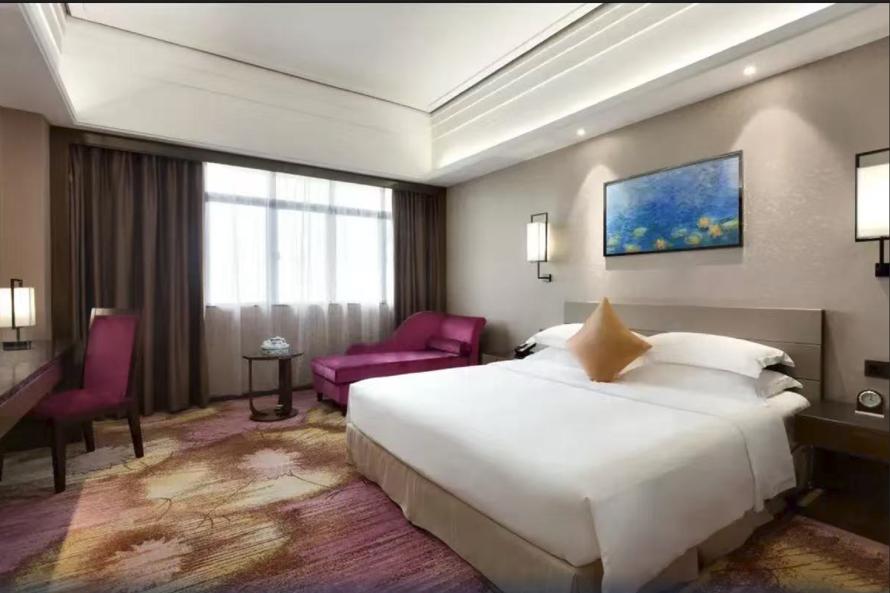 Guest room at the Ramada by Wyndham Foshan in Foshan, Other than US/Canada