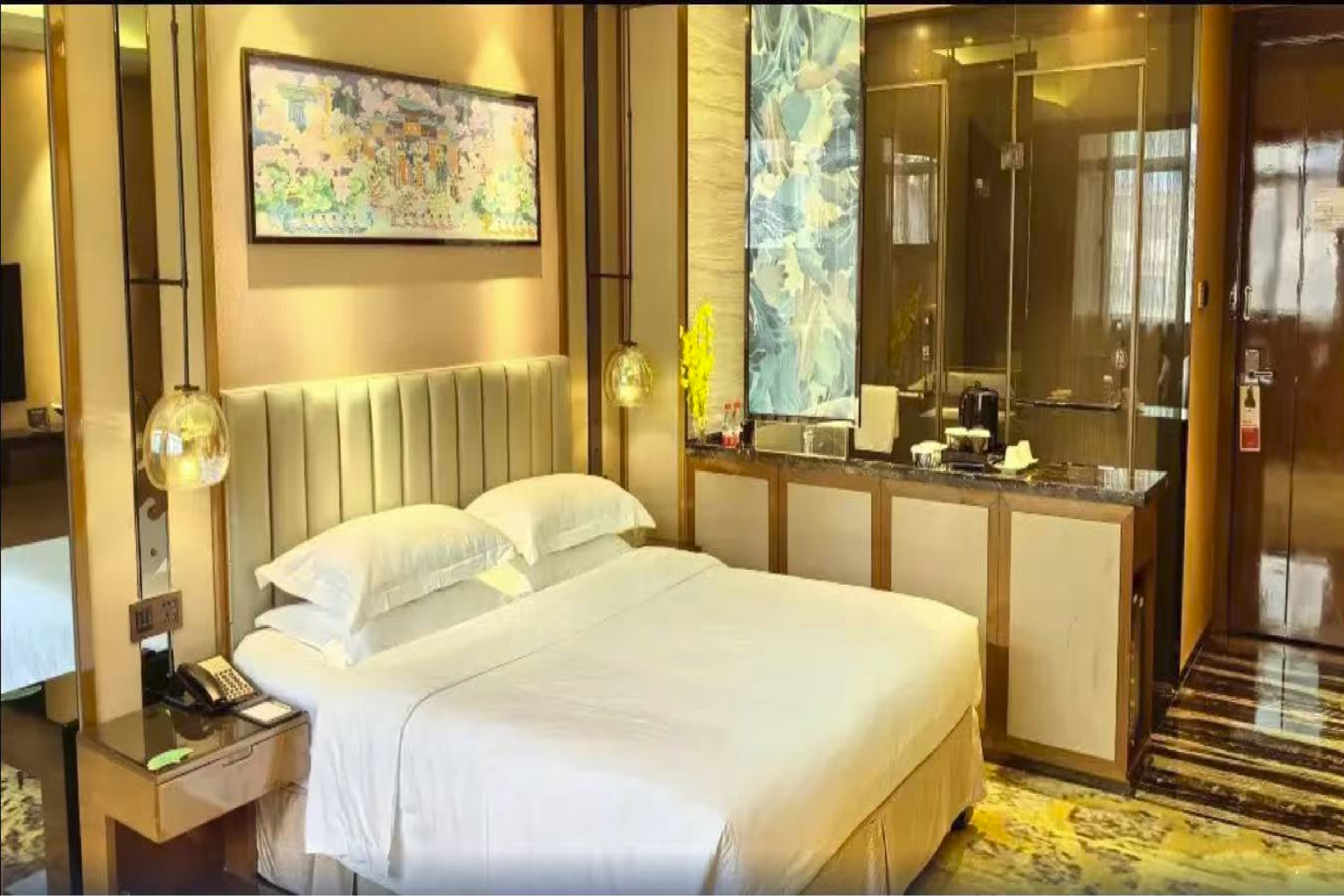 Guest room at the Ramada by Wyndham Foshan in Foshan, Other than US/Canada