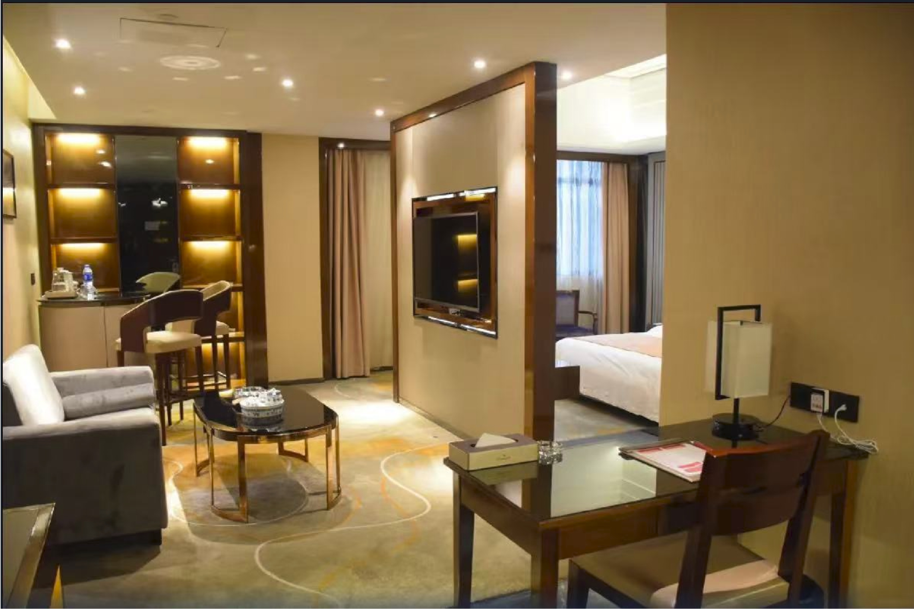 Guest room at the Ramada by Wyndham Foshan in Foshan, Other than US/Canada