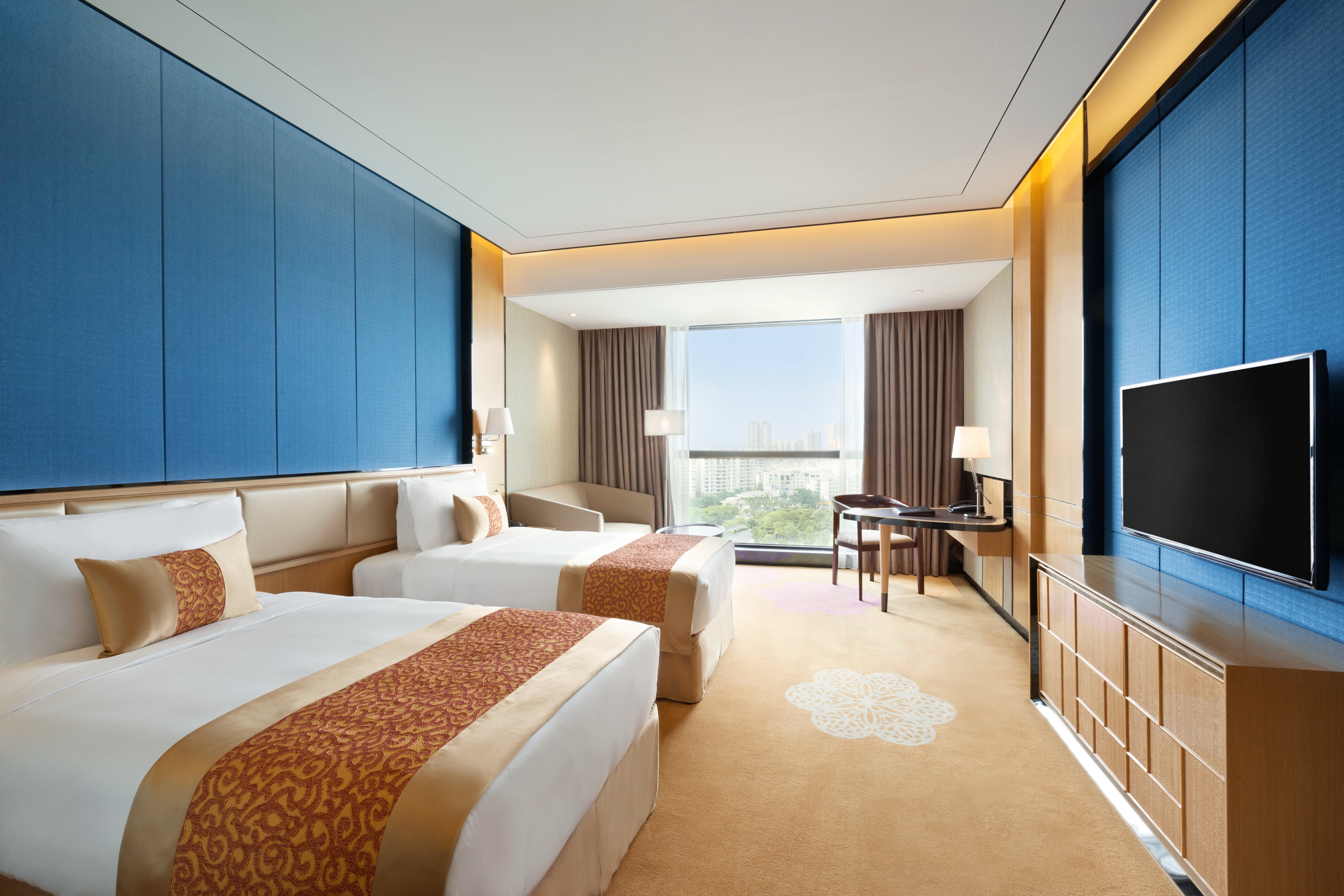 Guest room at the Ramada by Wyndham Foshan Nanhai in Foshan, Other than US/Canada